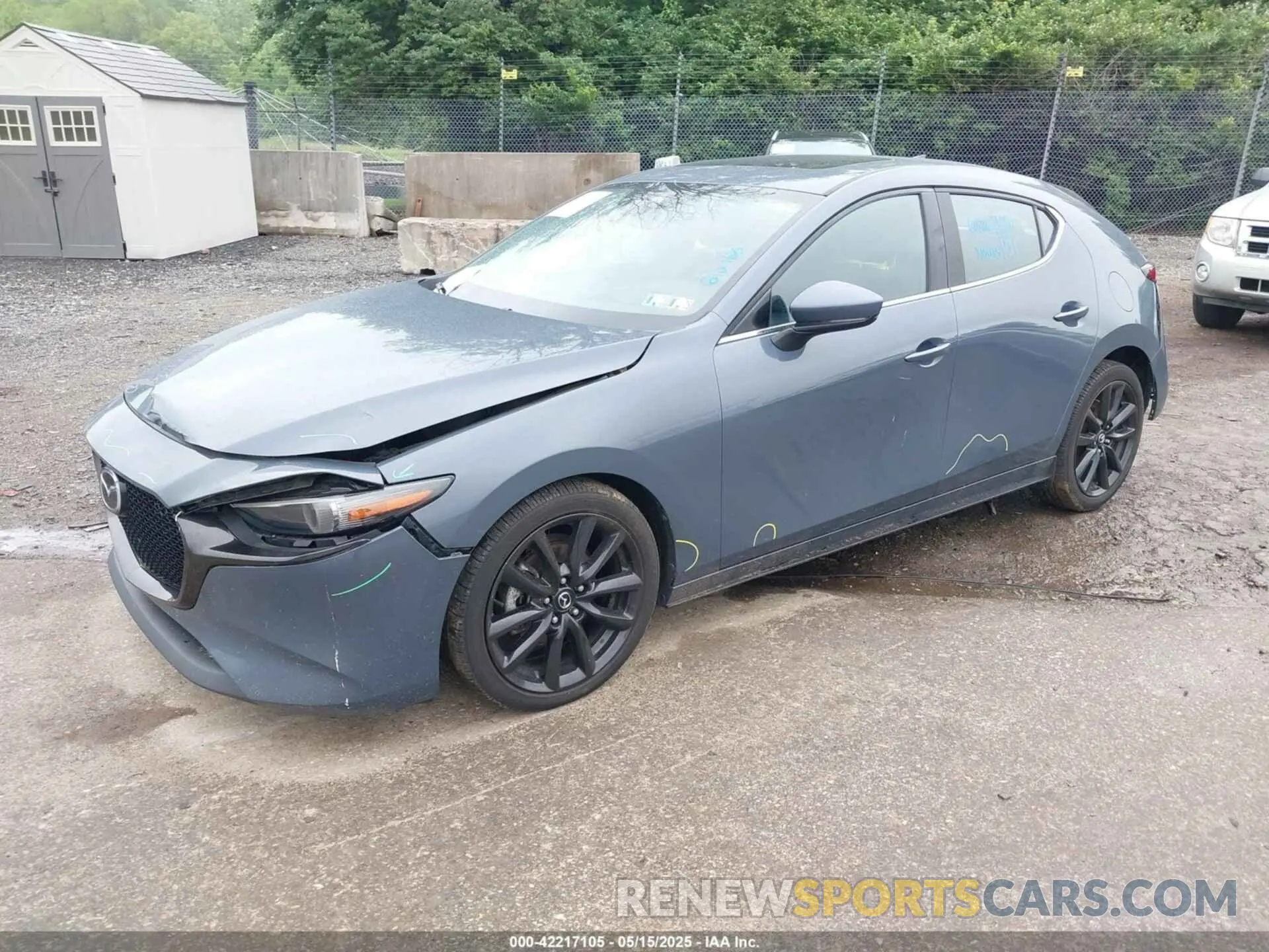 2 Photograph of a damaged car JM1BPANM1K1119355 MAZDA MAZDA3 2019