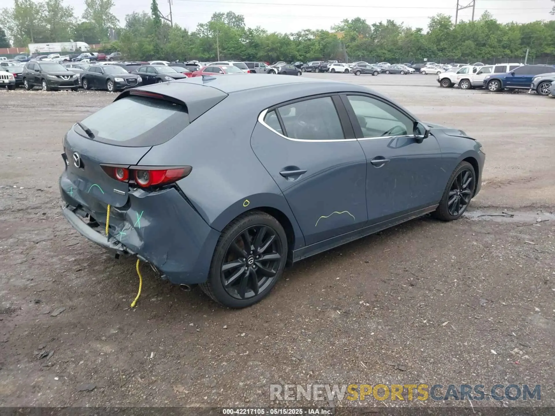 4 Photograph of a damaged car JM1BPANM1K1119355 MAZDA MAZDA3 2019