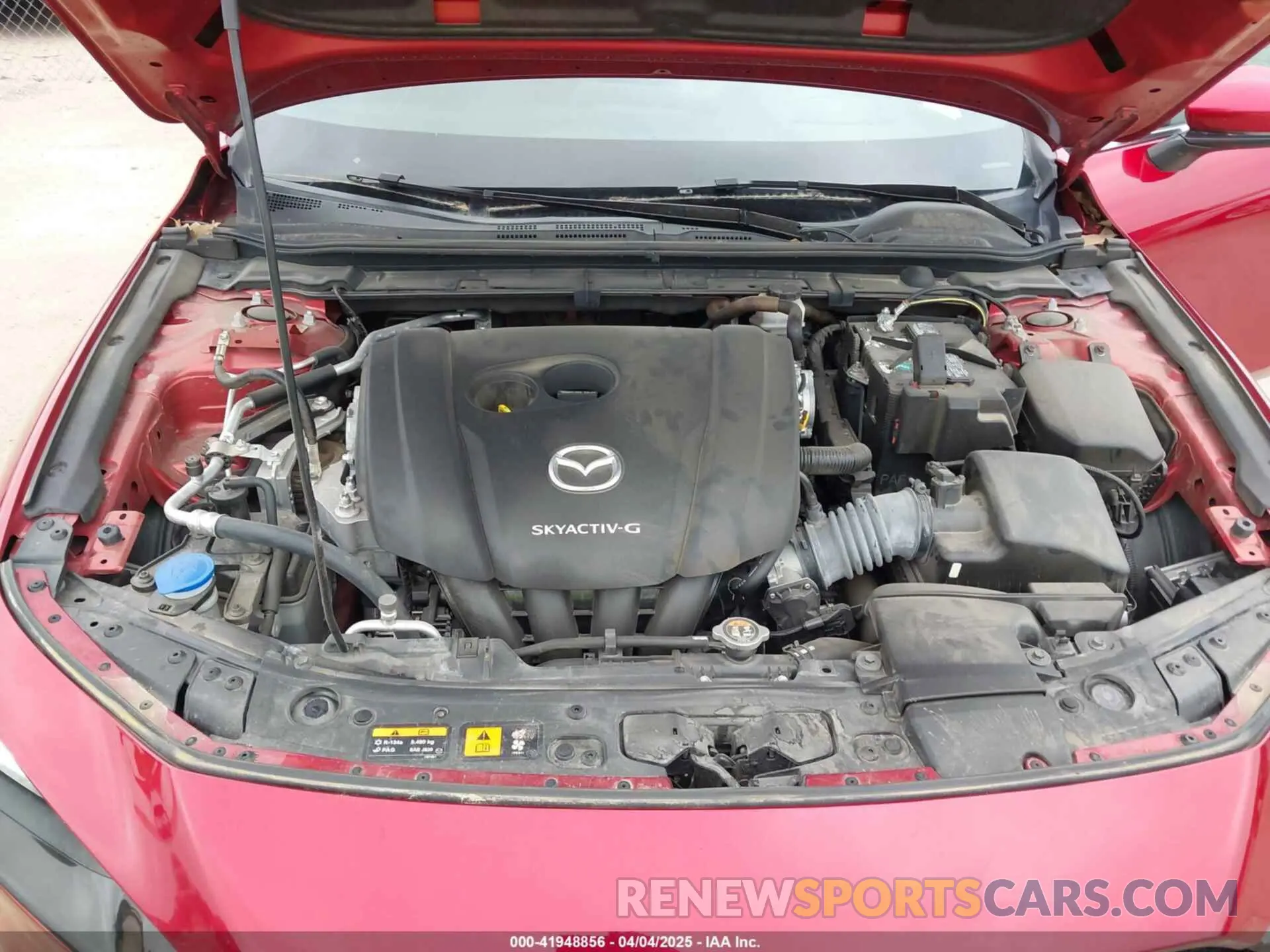 10 Photograph of a damaged car JM1BPANM3K1117462 MAZDA MAZDA3 2019