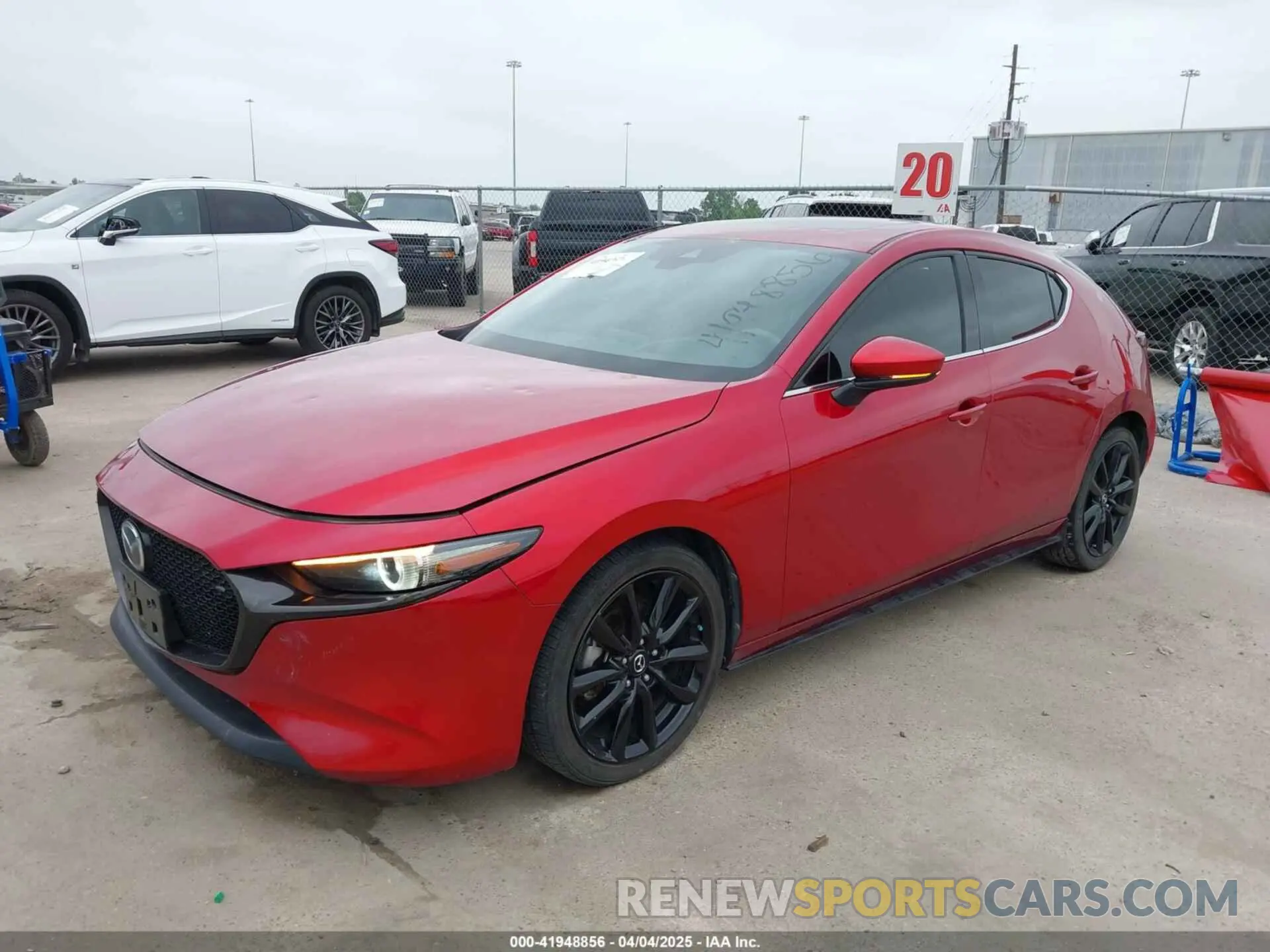 2 Photograph of a damaged car JM1BPANM3K1117462 MAZDA MAZDA3 2019