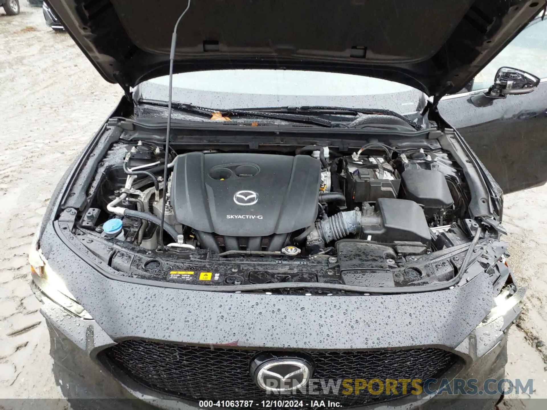 10 Photograph of a damaged car JM1BPANMXK1116678 MAZDA MAZDA3 2019