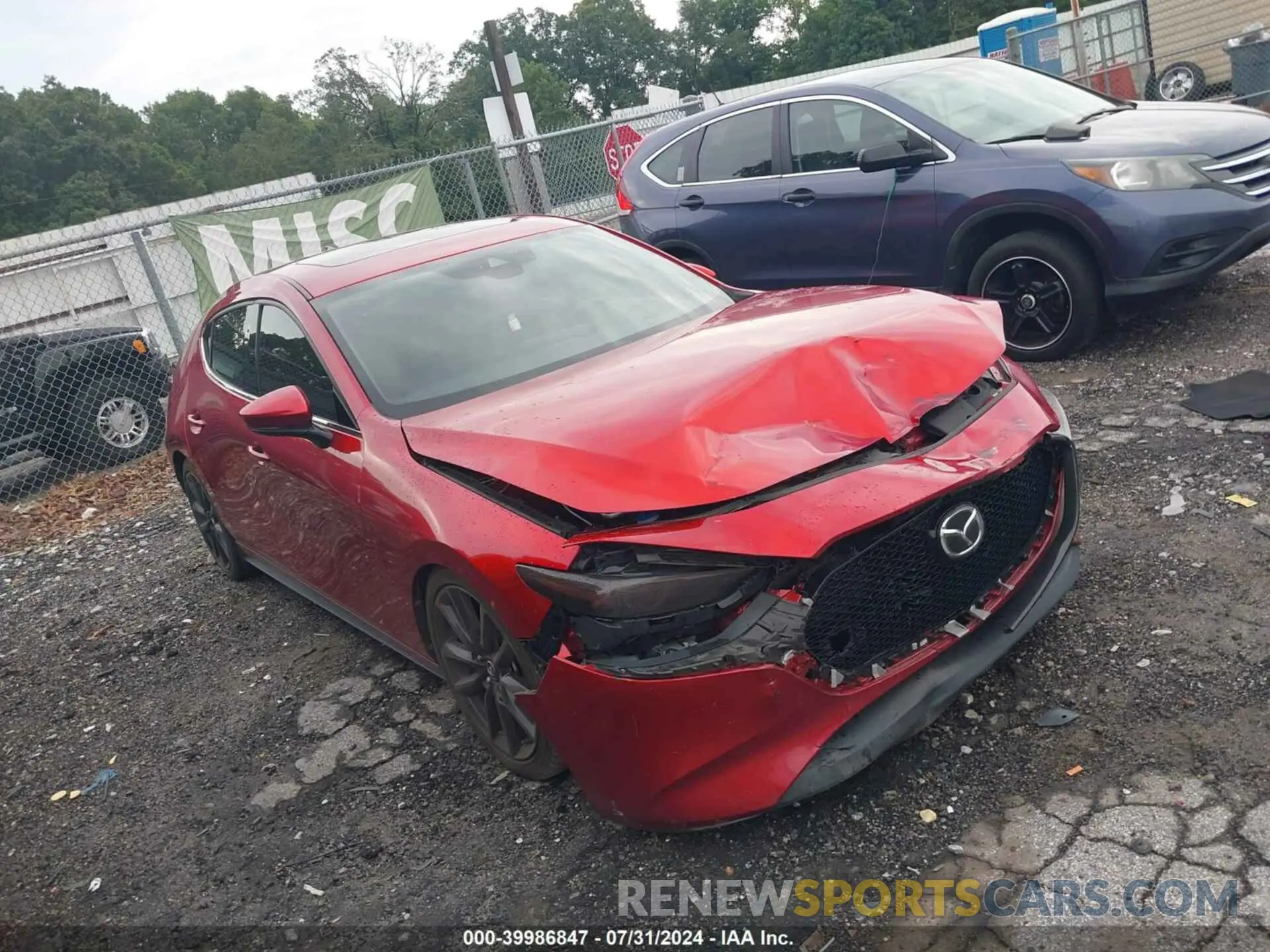 1 Photograph of a damaged car JM1BPANMXK1136767 MAZDA MAZDA3 2019