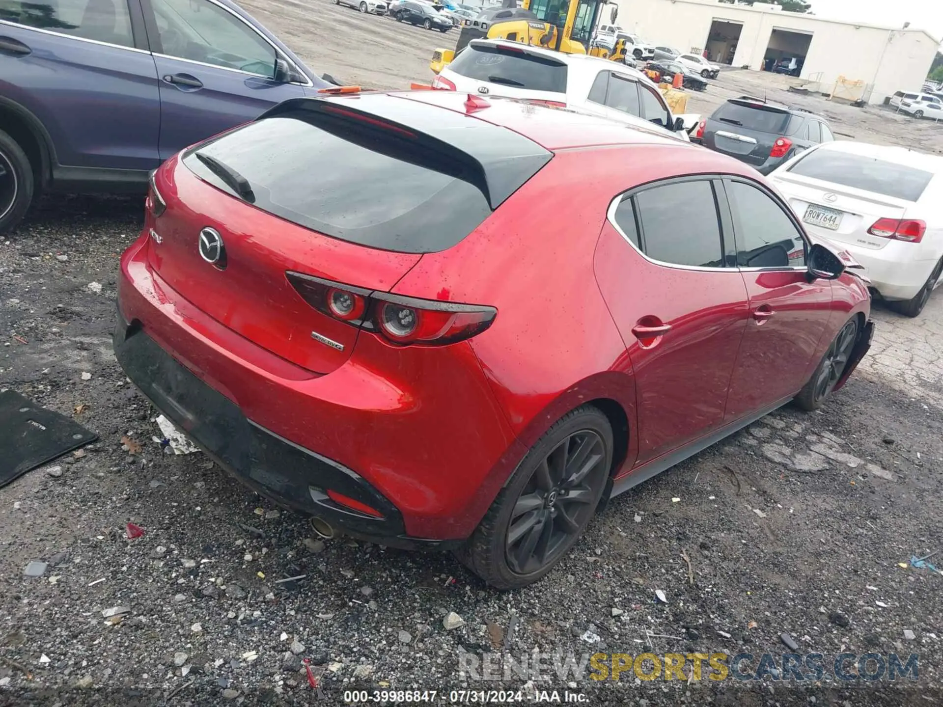 4 Photograph of a damaged car JM1BPANMXK1136767 MAZDA MAZDA3 2019