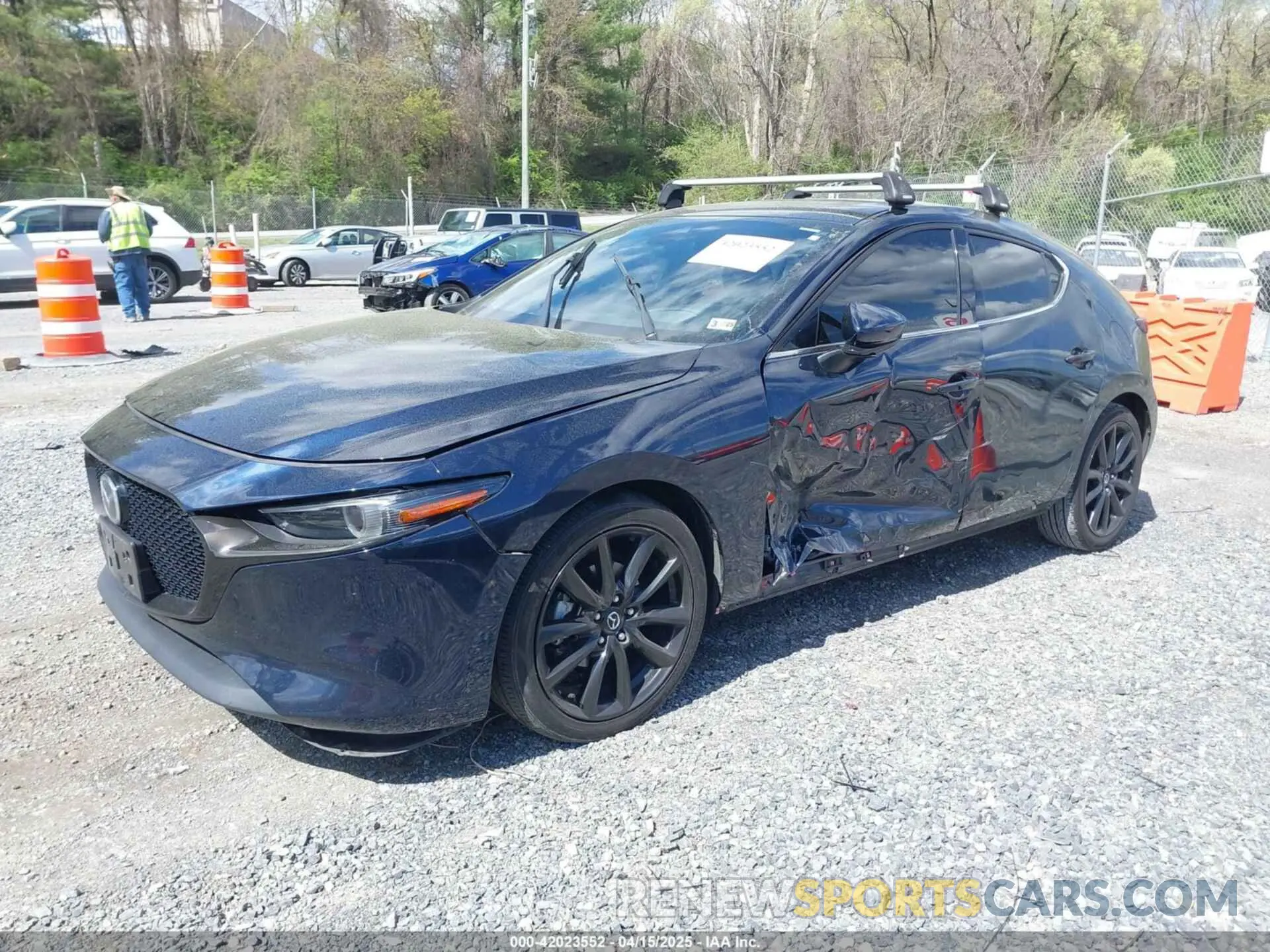 2 Photograph of a damaged car JM1BPANMXK1140768 MAZDA MAZDA3 2019