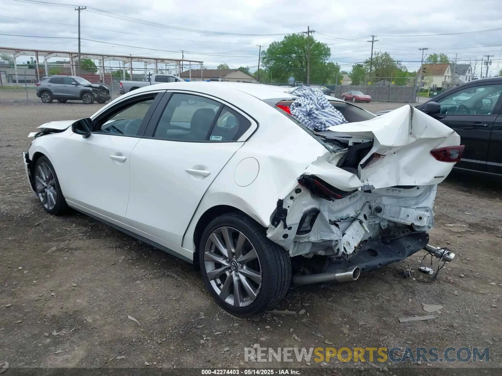 3 Photograph of a damaged car JM1BPBDM1K1116172 MAZDA MAZDA3 2019