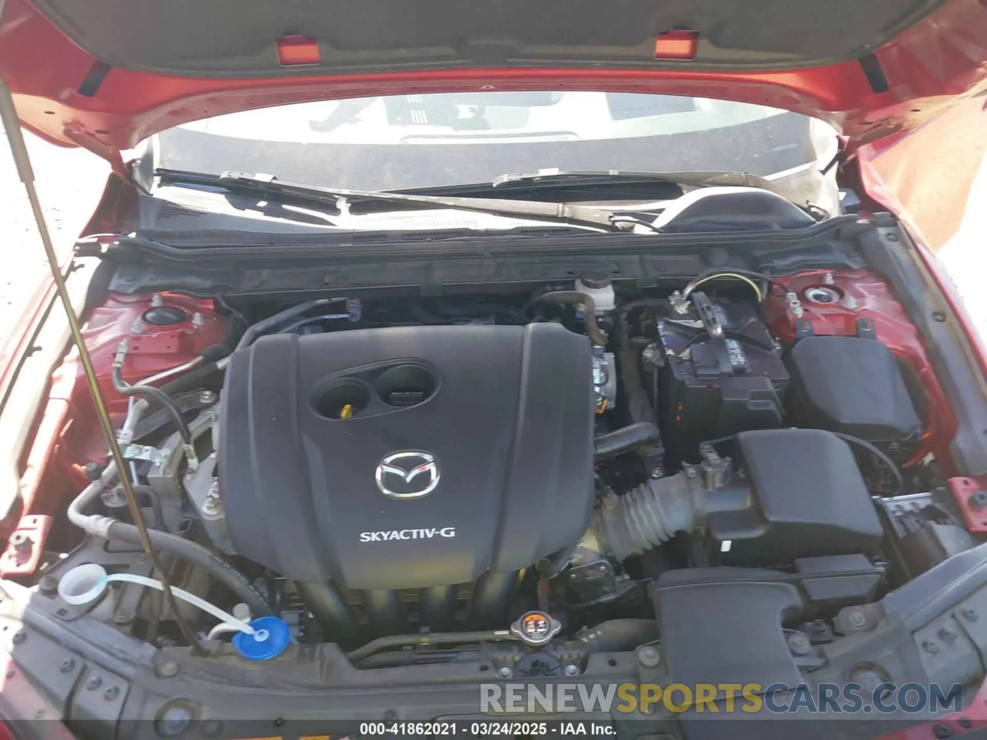 10 Photograph of a damaged car JM1BPBEM7K1119186 MAZDA MAZDA3 2019