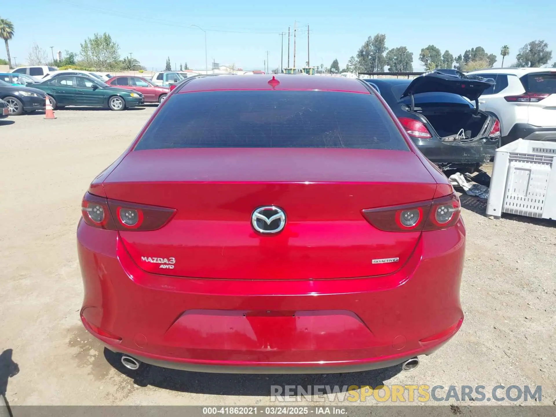 16 Photograph of a damaged car JM1BPBEM7K1119186 MAZDA MAZDA3 2019