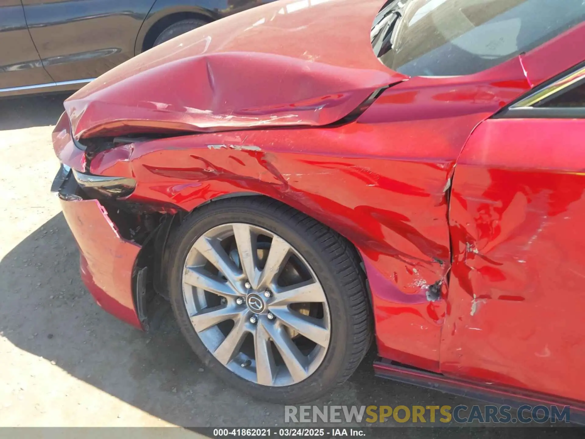 6 Photograph of a damaged car JM1BPBEM7K1119186 MAZDA MAZDA3 2019