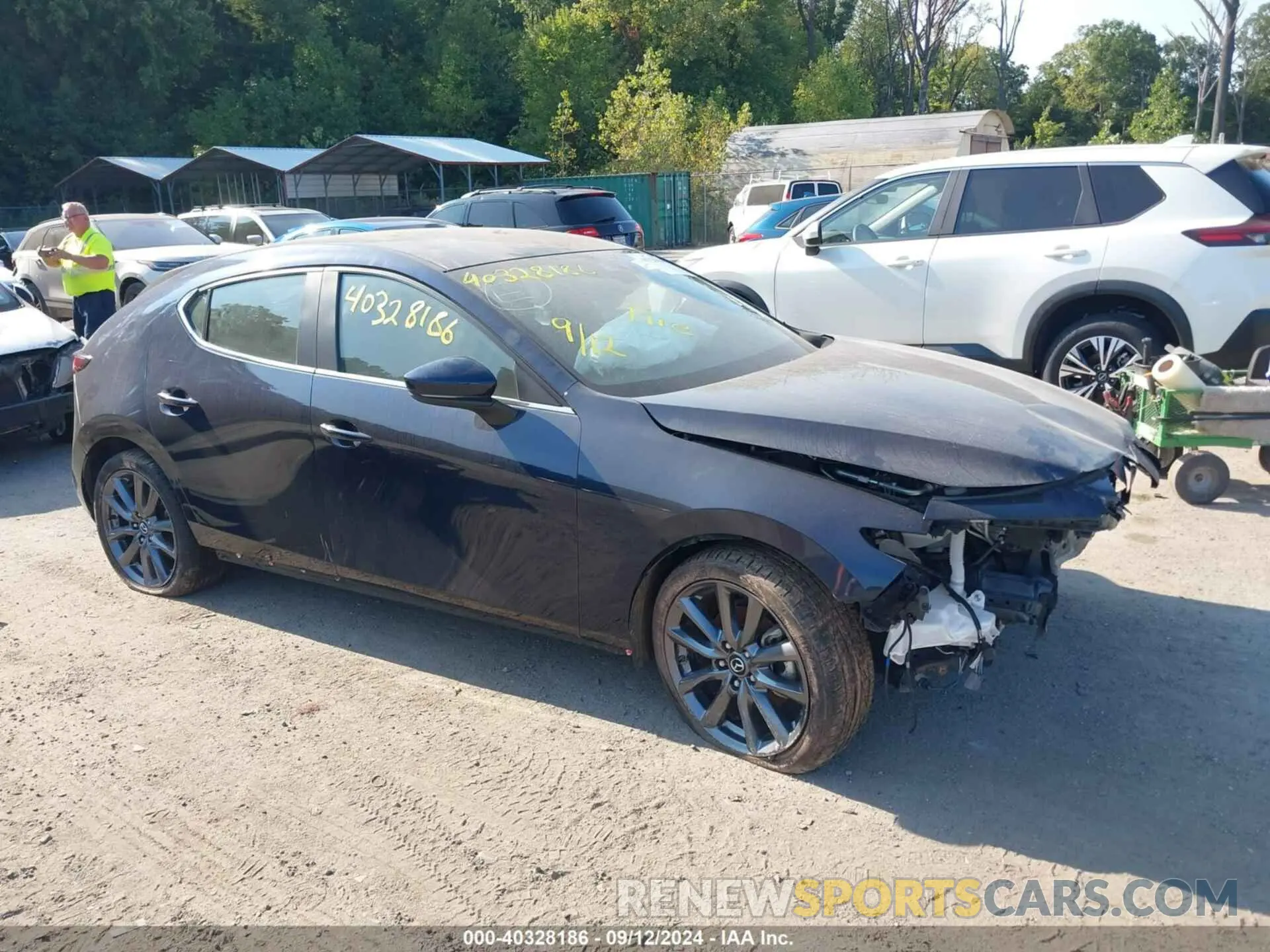 1 Photograph of a damaged car JM1BPBJM2K1144633 MAZDA MAZDA3 2019