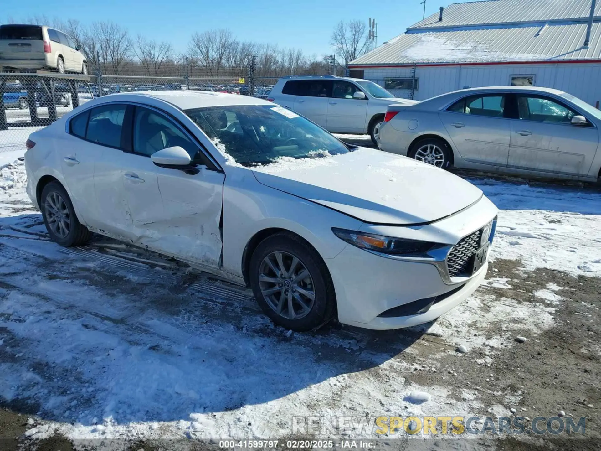 1 Photograph of a damaged car 3MZBPABL2LM122620 MAZDA MAZDA3 2020