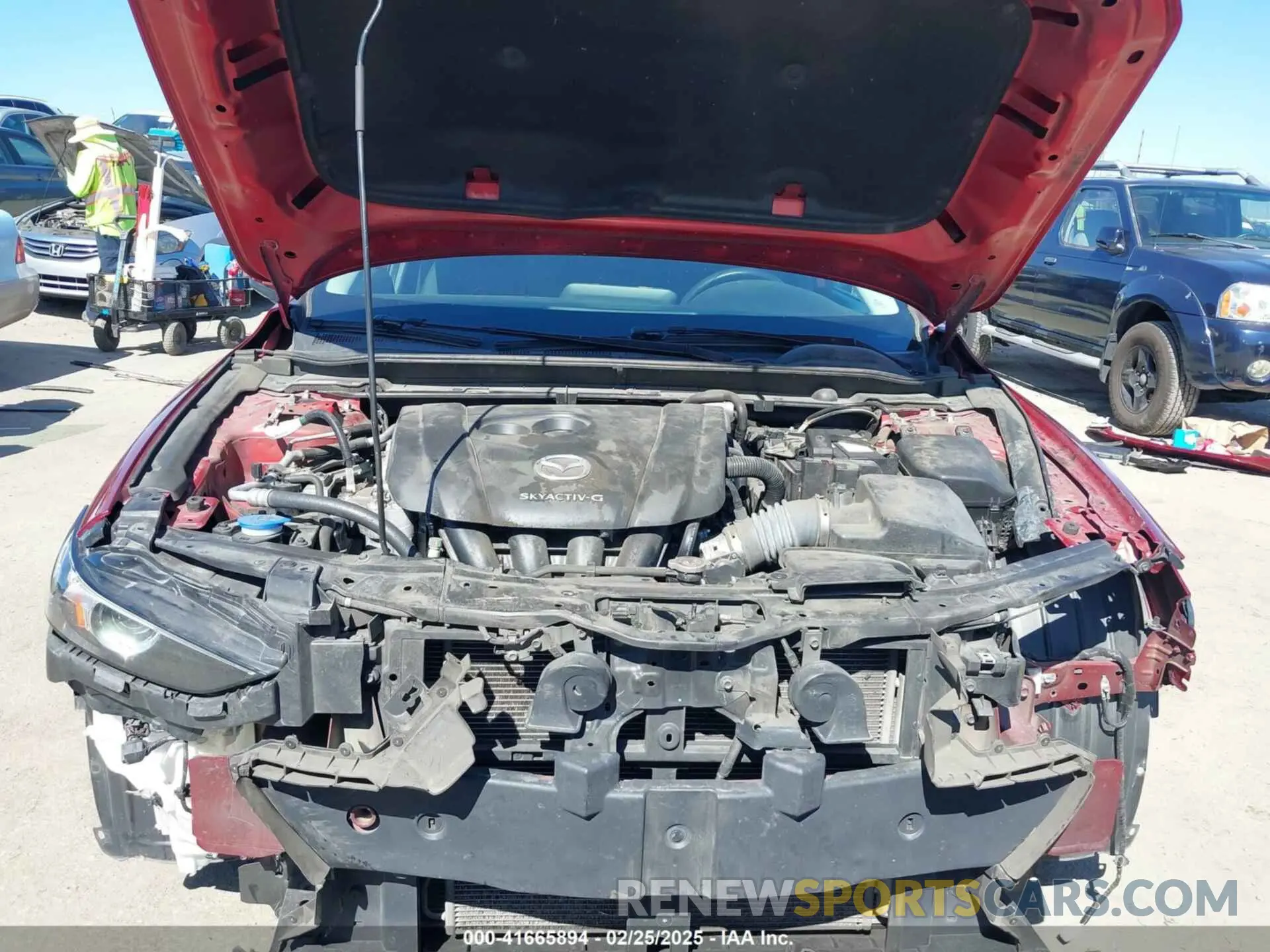 10 Photograph of a damaged car 3MZBPACLXLM129233 MAZDA MAZDA3 2020