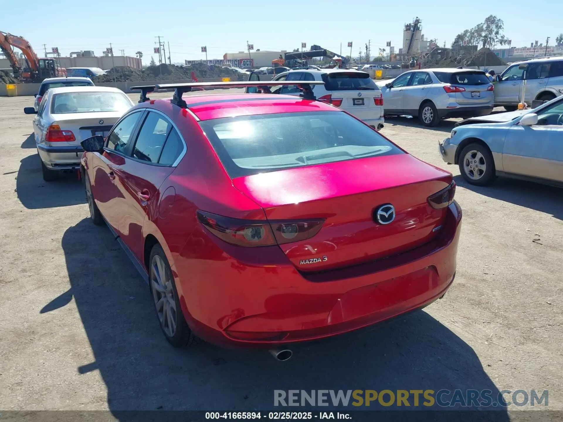3 Photograph of a damaged car 3MZBPACLXLM129233 MAZDA MAZDA3 2020