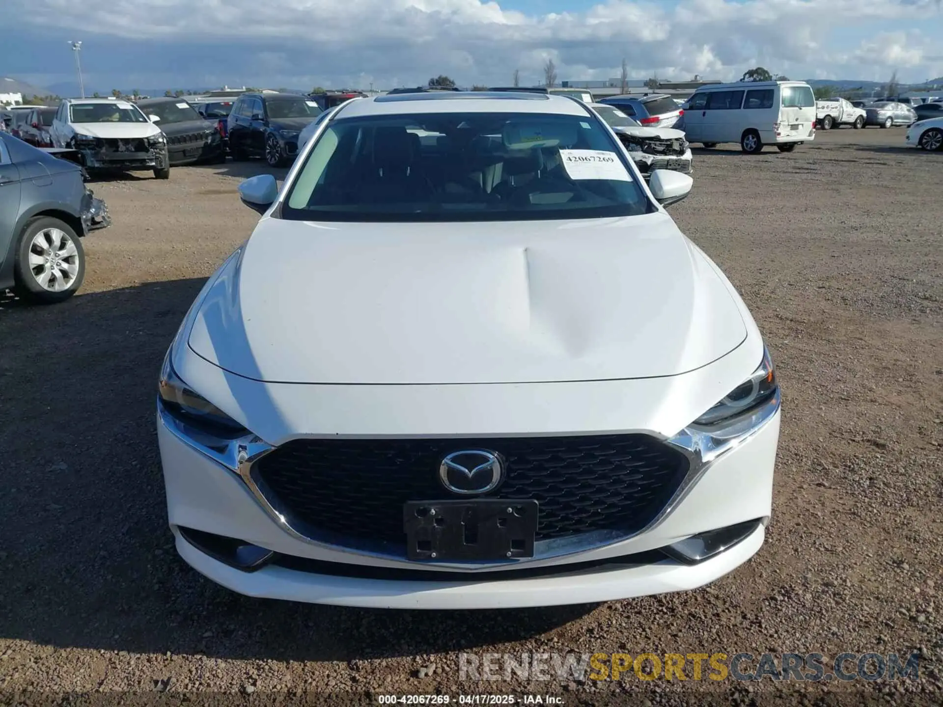 12 Photograph of a damaged car 3MZBPAEM3LM132772 MAZDA MAZDA3 2020