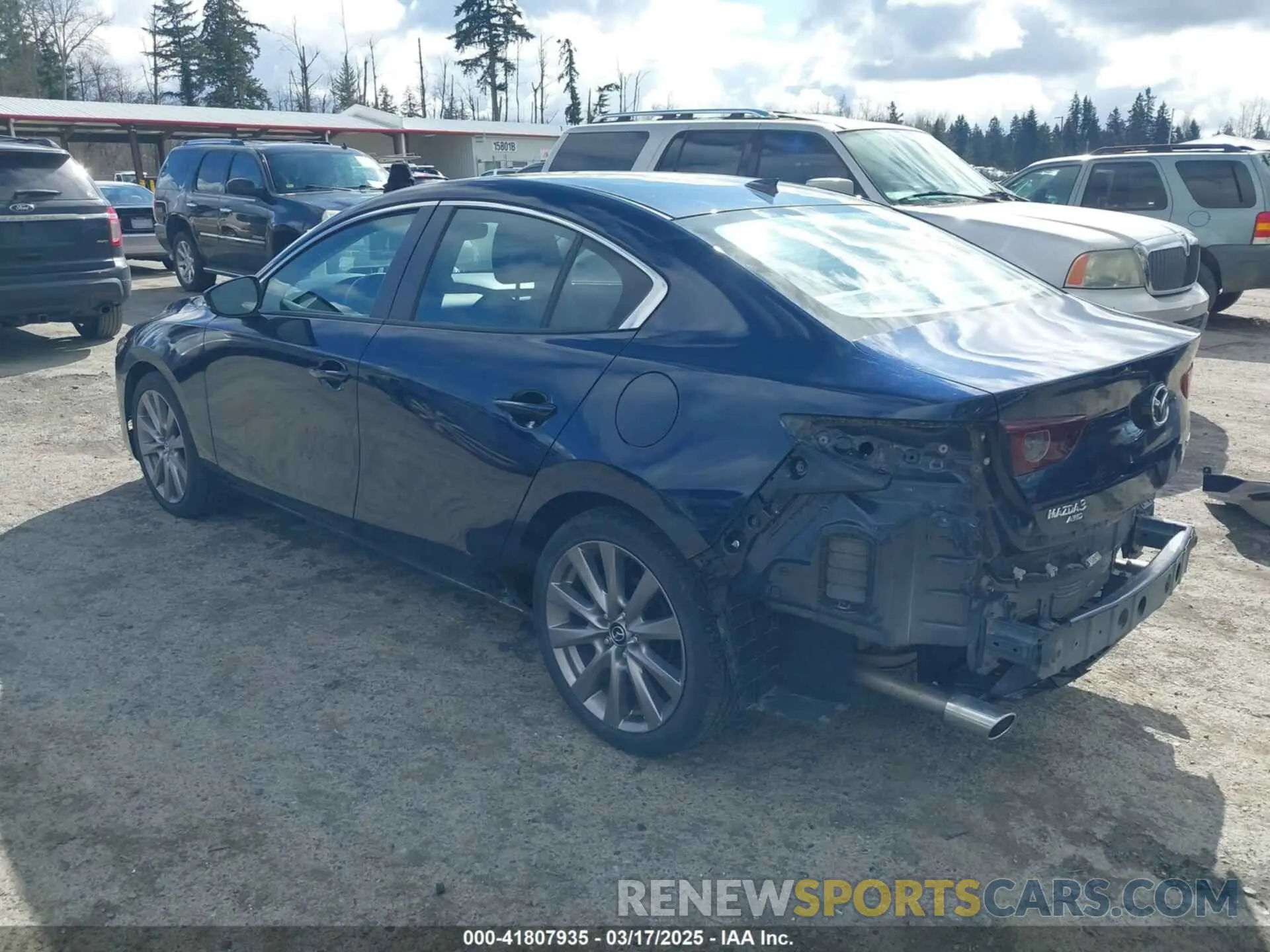 3 Photograph of a damaged car JM1BPBDM6L1171864 MAZDA MAZDA3 2020