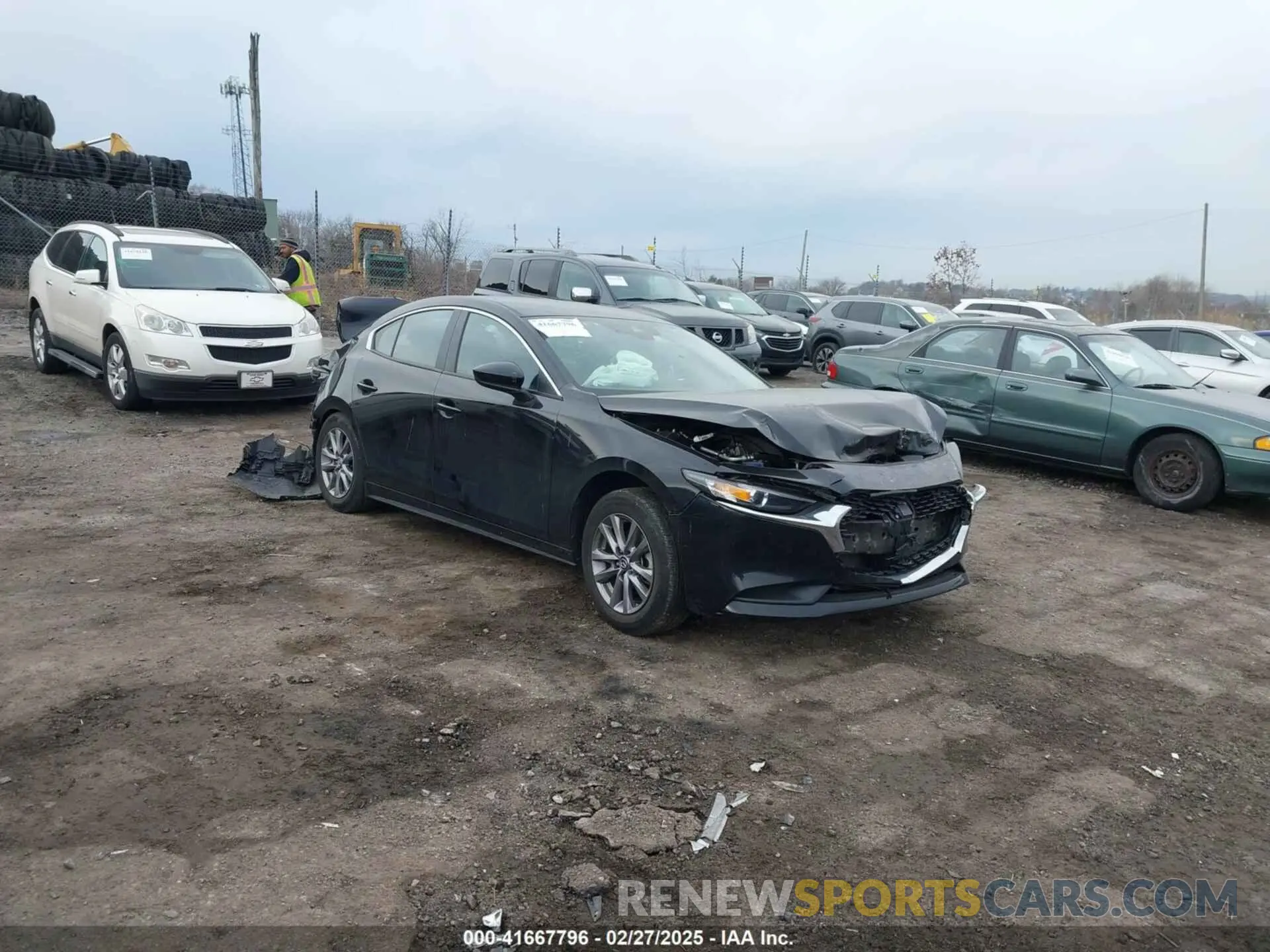 1 Photograph of a damaged car 3MZBPAAL5MM254841 MAZDA MAZDA3 2021