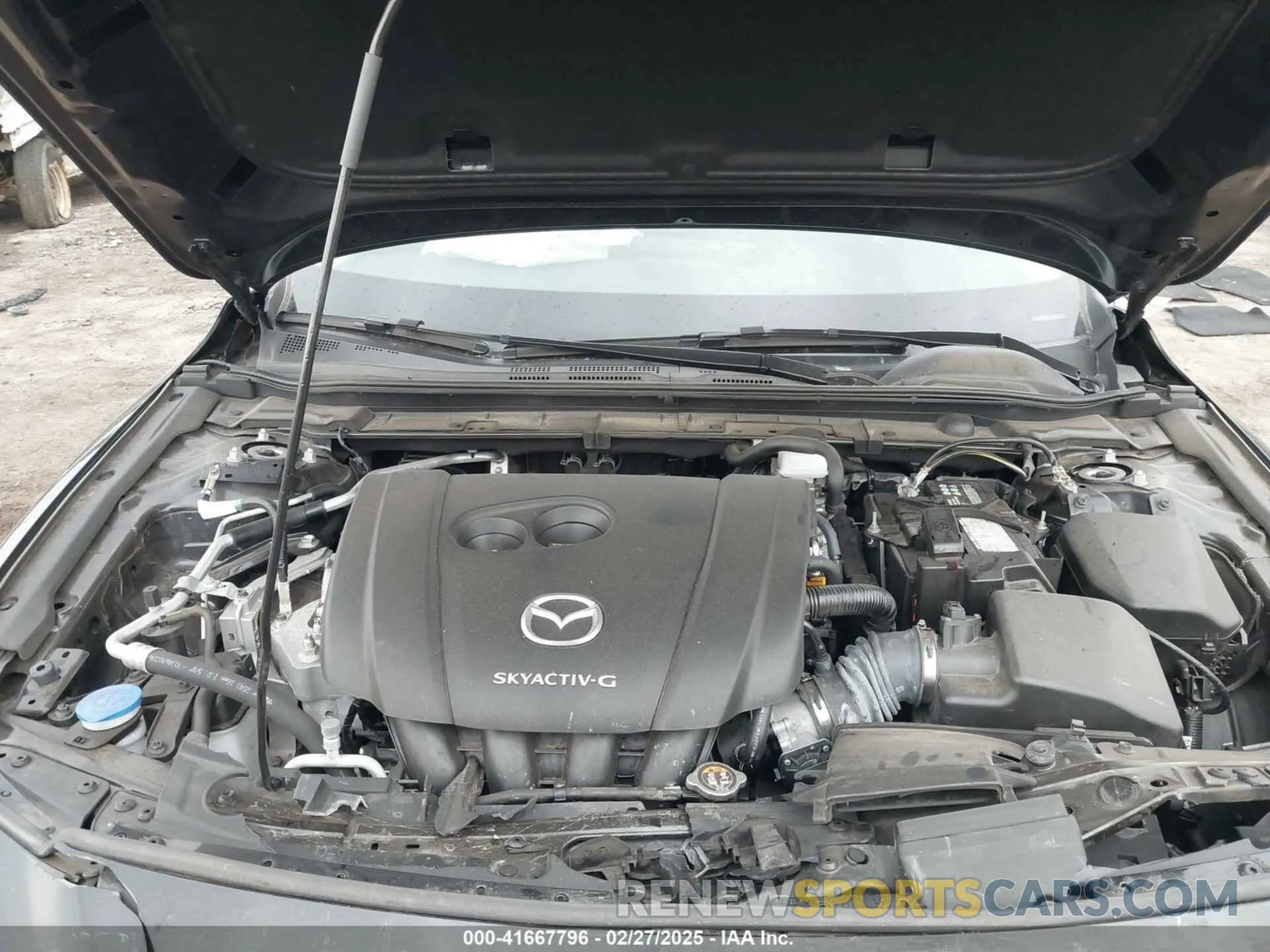10 Photograph of a damaged car 3MZBPAAL5MM254841 MAZDA MAZDA3 2021