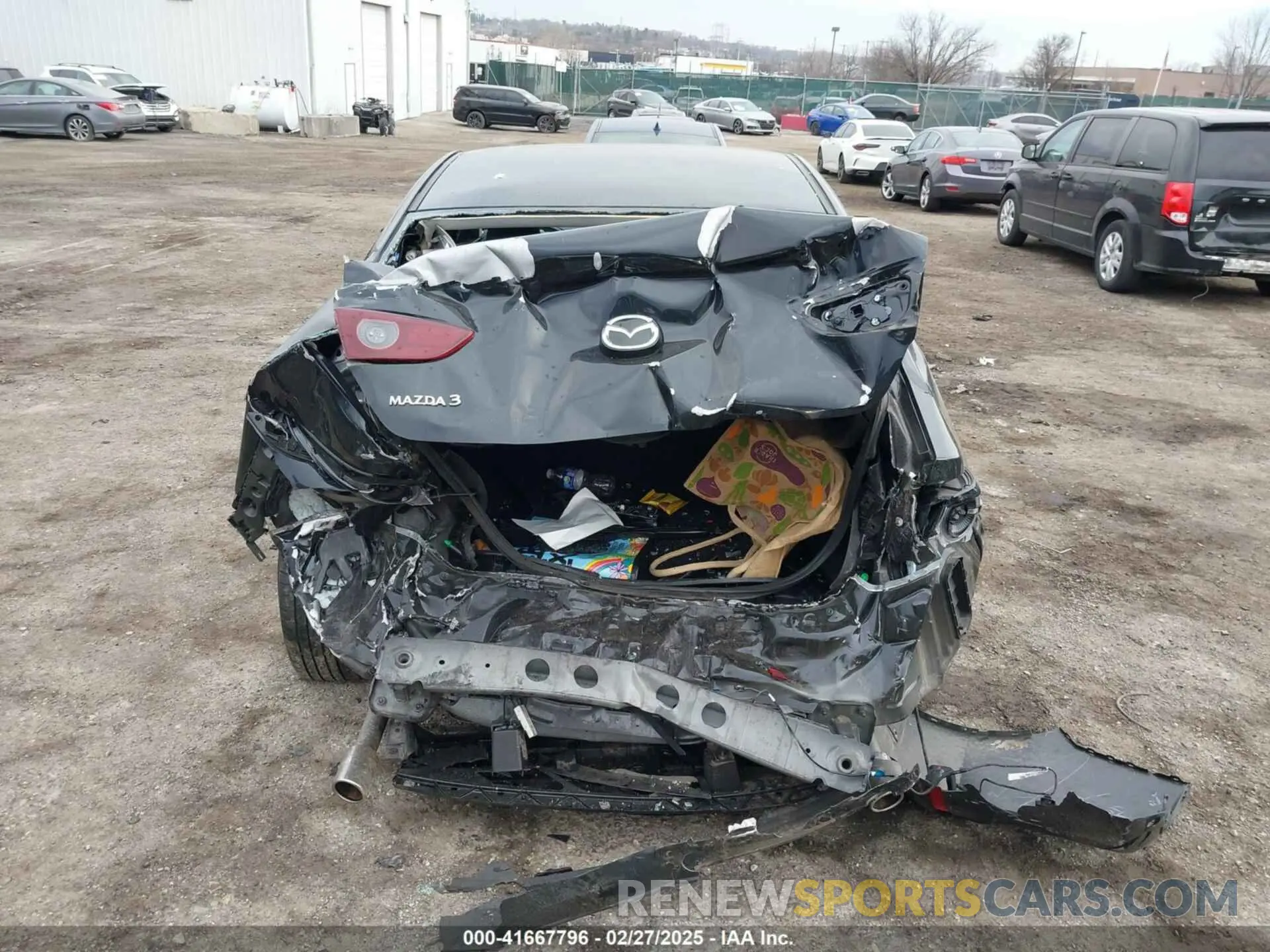 16 Photograph of a damaged car 3MZBPAAL5MM254841 MAZDA MAZDA3 2021