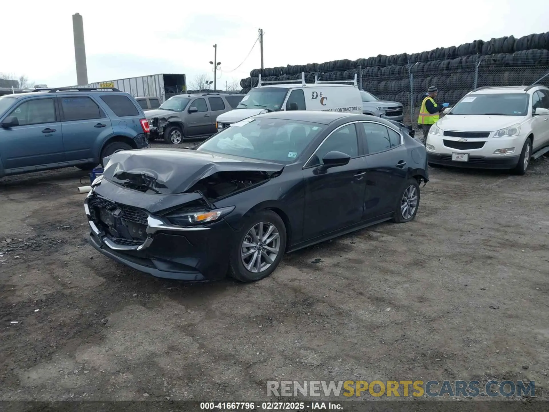 2 Photograph of a damaged car 3MZBPAAL5MM254841 MAZDA MAZDA3 2021