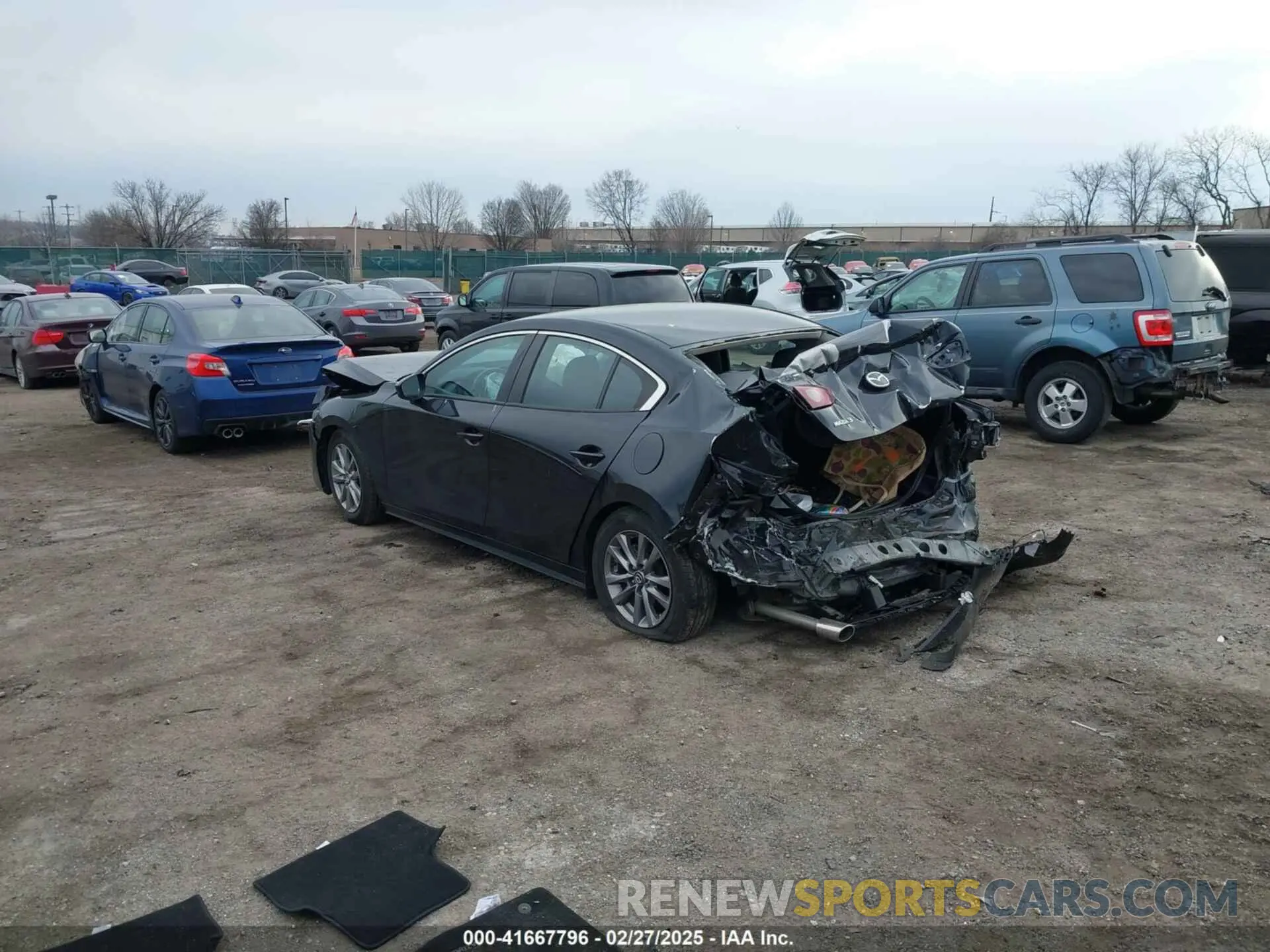 3 Photograph of a damaged car 3MZBPAAL5MM254841 MAZDA MAZDA3 2021