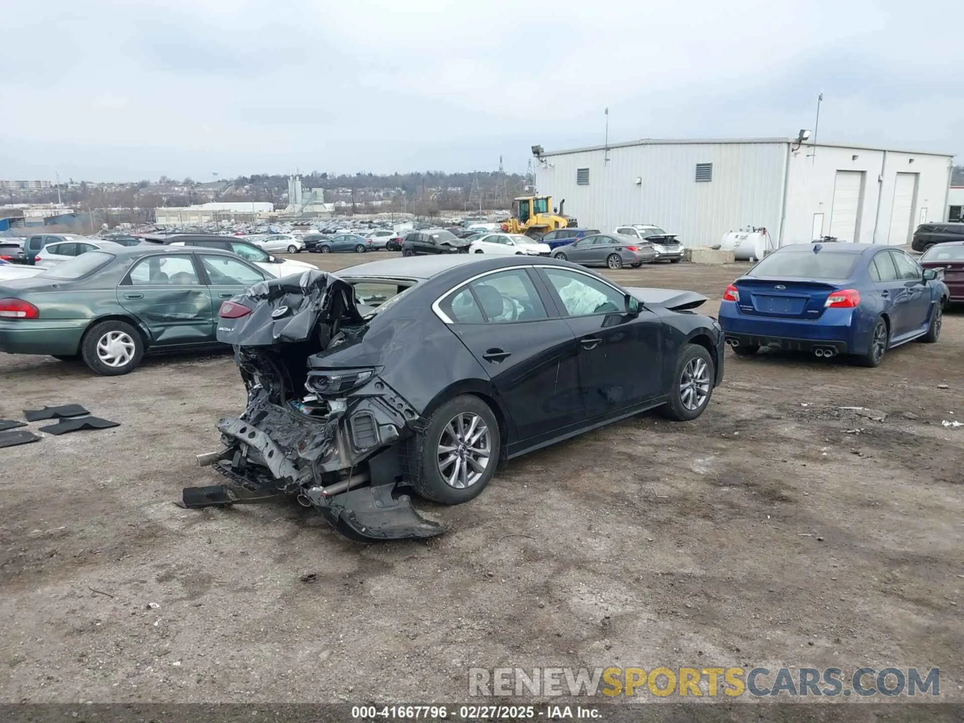 4 Photograph of a damaged car 3MZBPAAL5MM254841 MAZDA MAZDA3 2021
