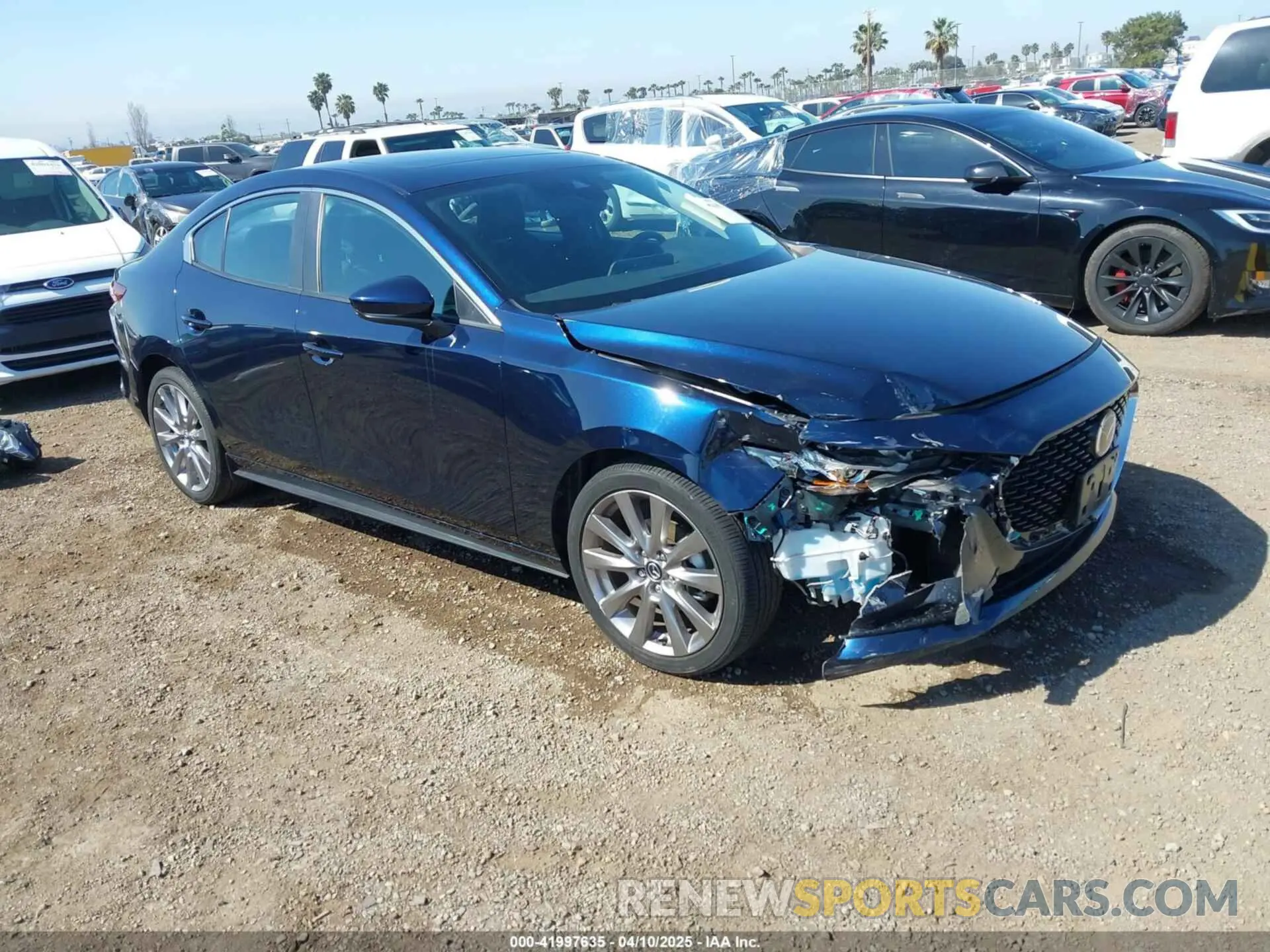 1 Photograph of a damaged car 3MZBPACL4MM201142 MAZDA MAZDA3 2021