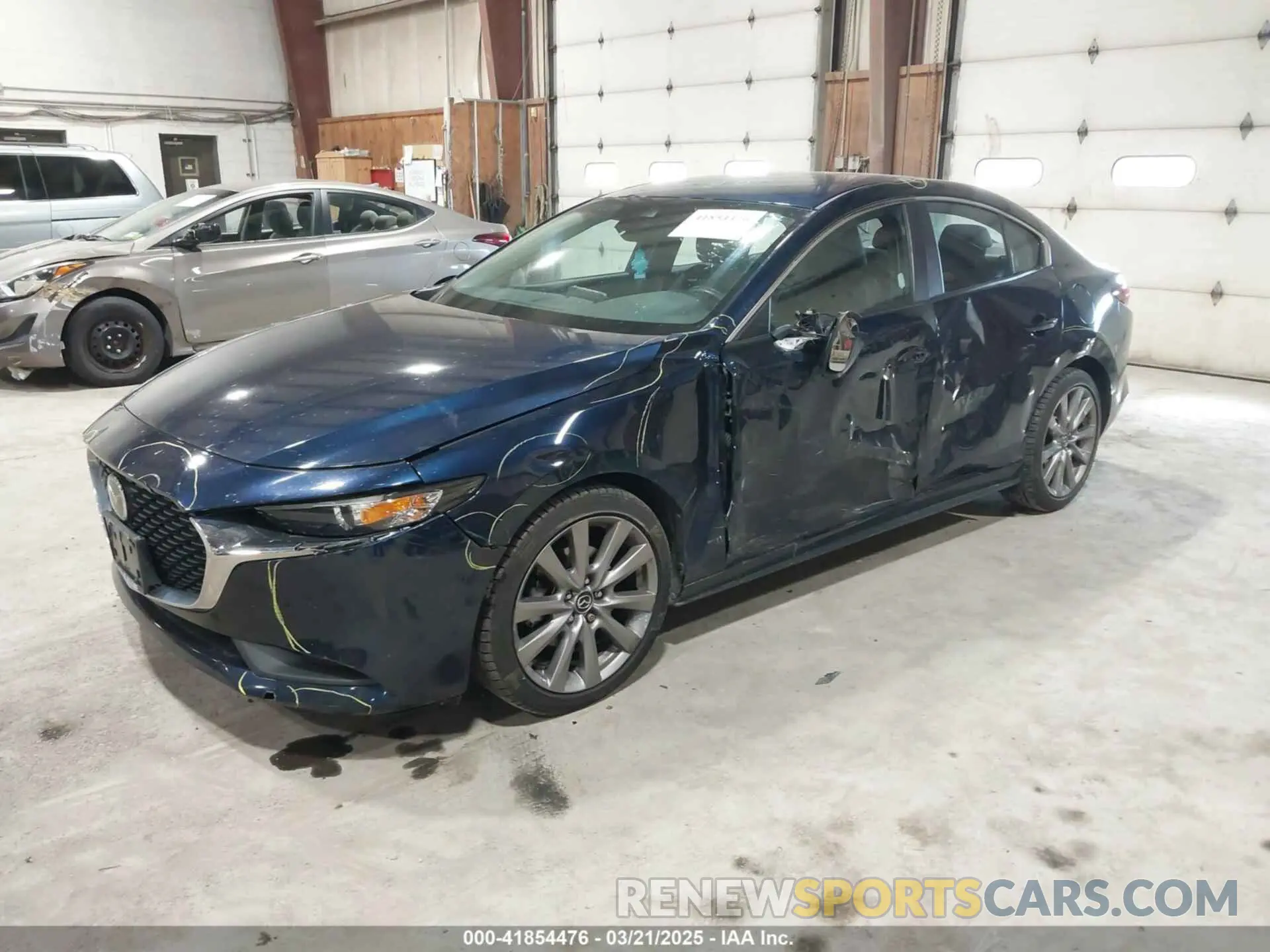 2 Photograph of a damaged car 3MZBPBBL3MM251893 MAZDA MAZDA3 2021