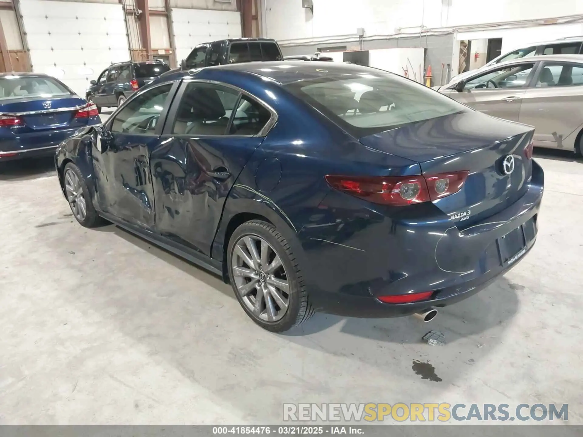 3 Photograph of a damaged car 3MZBPBBL3MM251893 MAZDA MAZDA3 2021