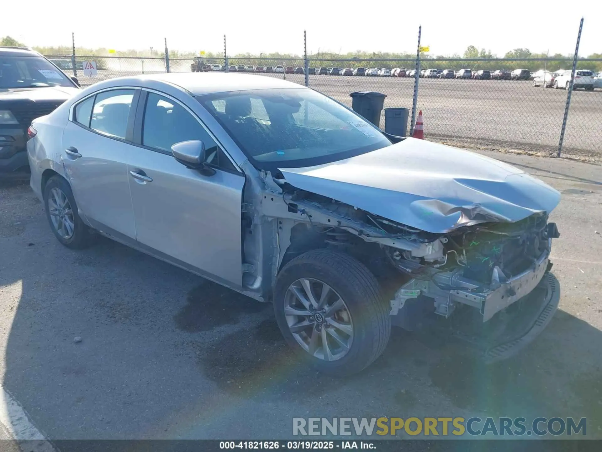 6 Photograph of a damaged car JM1BPAA71M1335435 MAZDA MAZDA3 2021