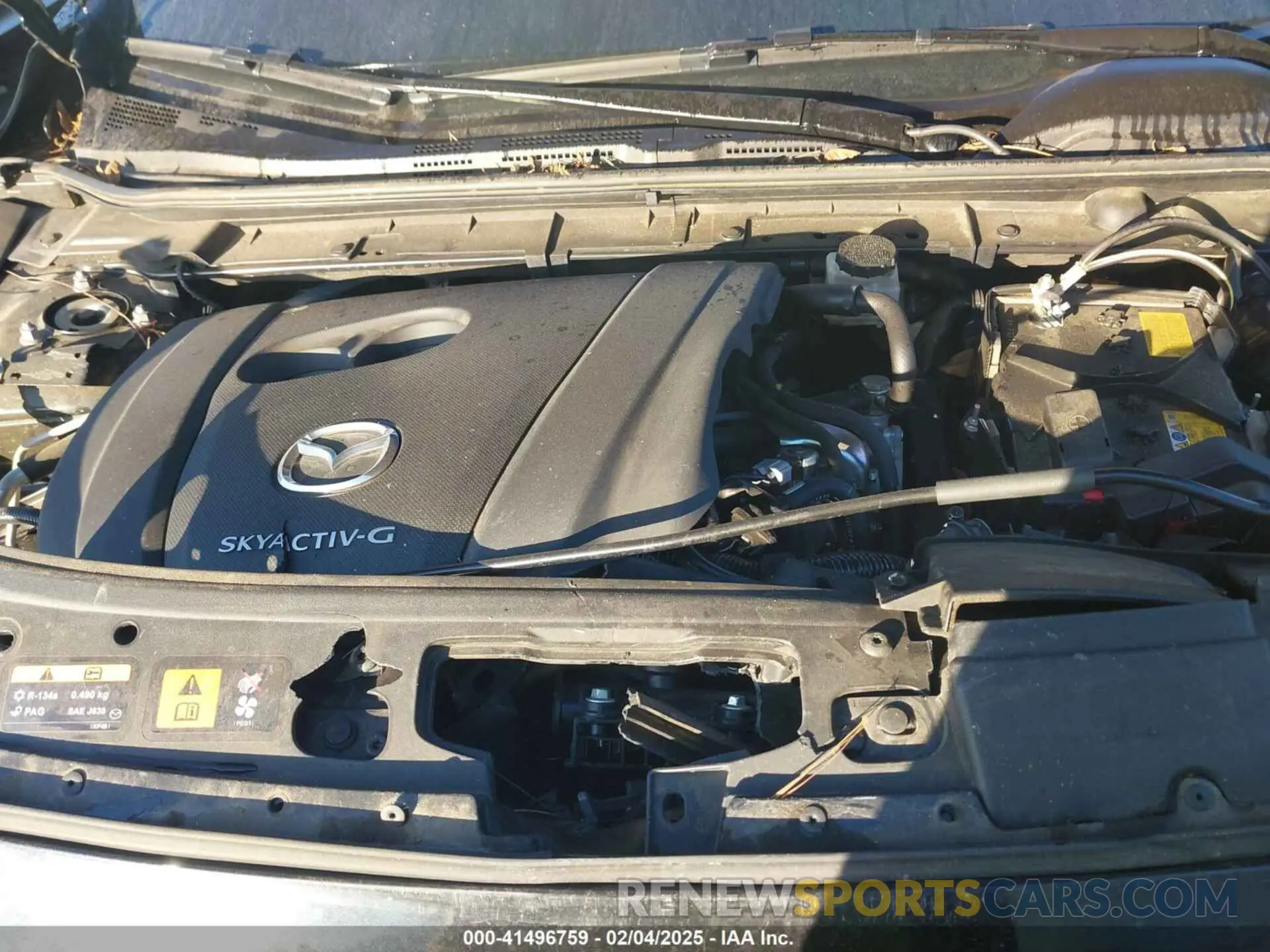 10 Photograph of a damaged car JM1BPAA72M1334617 MAZDA MAZDA3 2021
