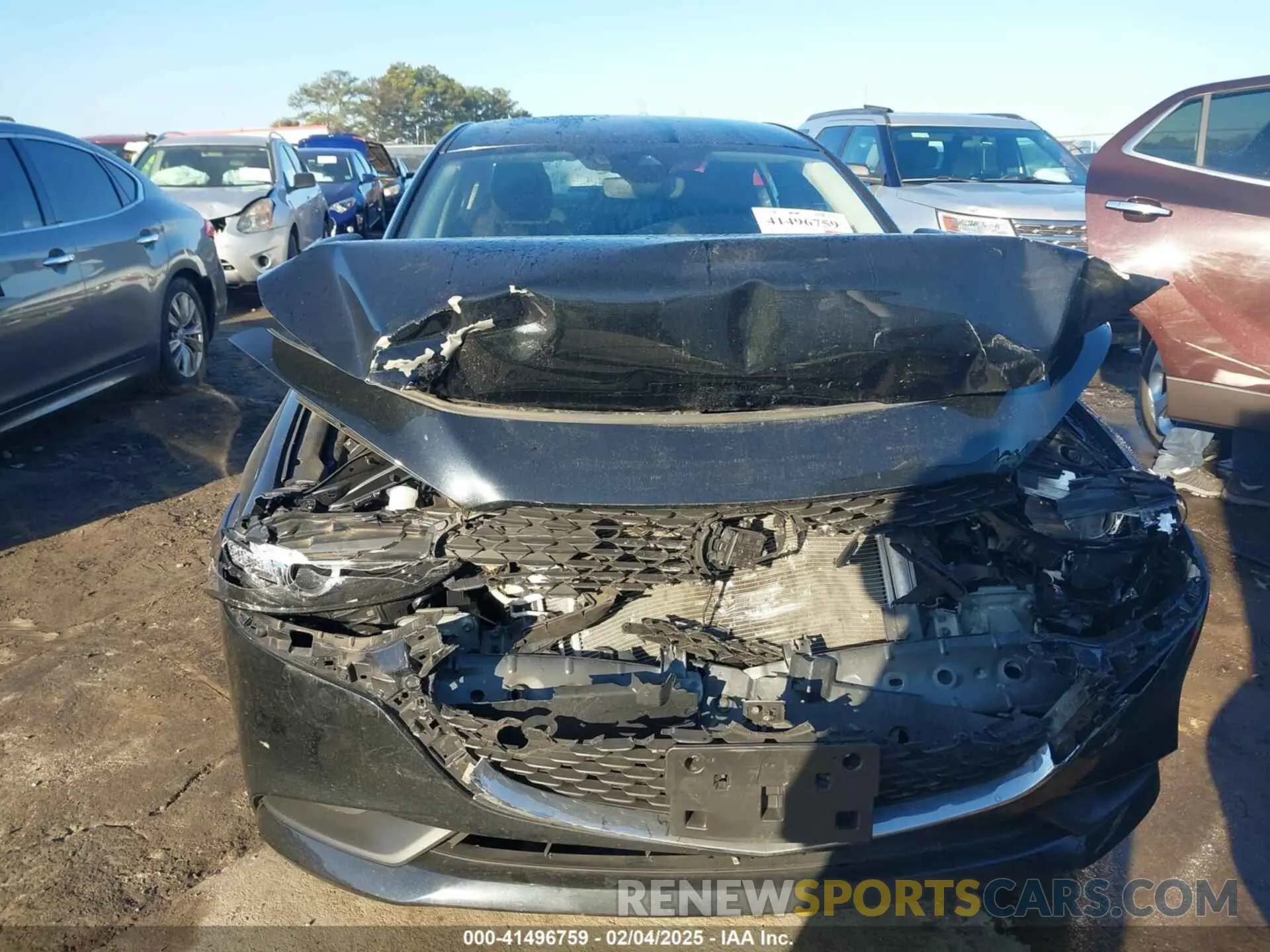 12 Photograph of a damaged car JM1BPAA72M1334617 MAZDA MAZDA3 2021