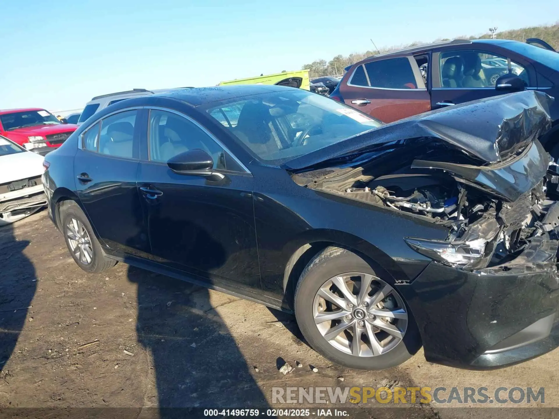 13 Photograph of a damaged car JM1BPAA72M1334617 MAZDA MAZDA3 2021