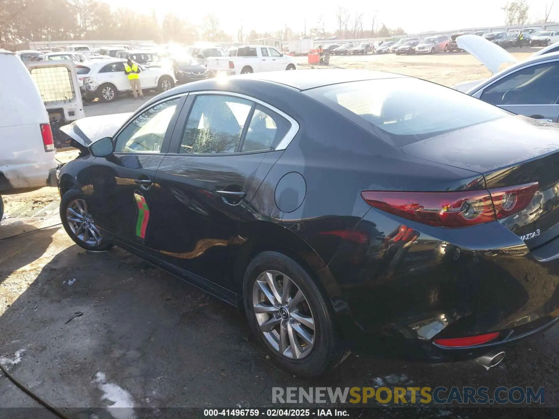 14 Photograph of a damaged car JM1BPAA72M1334617 MAZDA MAZDA3 2021