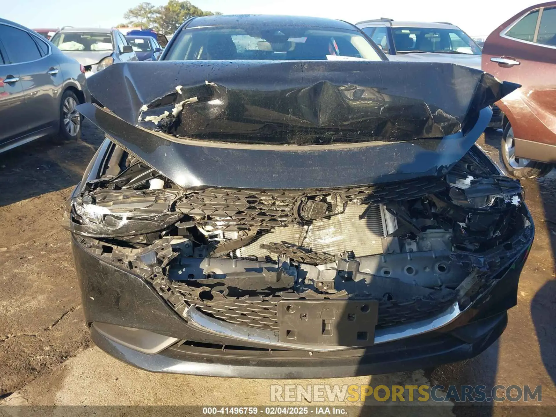 6 Photograph of a damaged car JM1BPAA72M1334617 MAZDA MAZDA3 2021