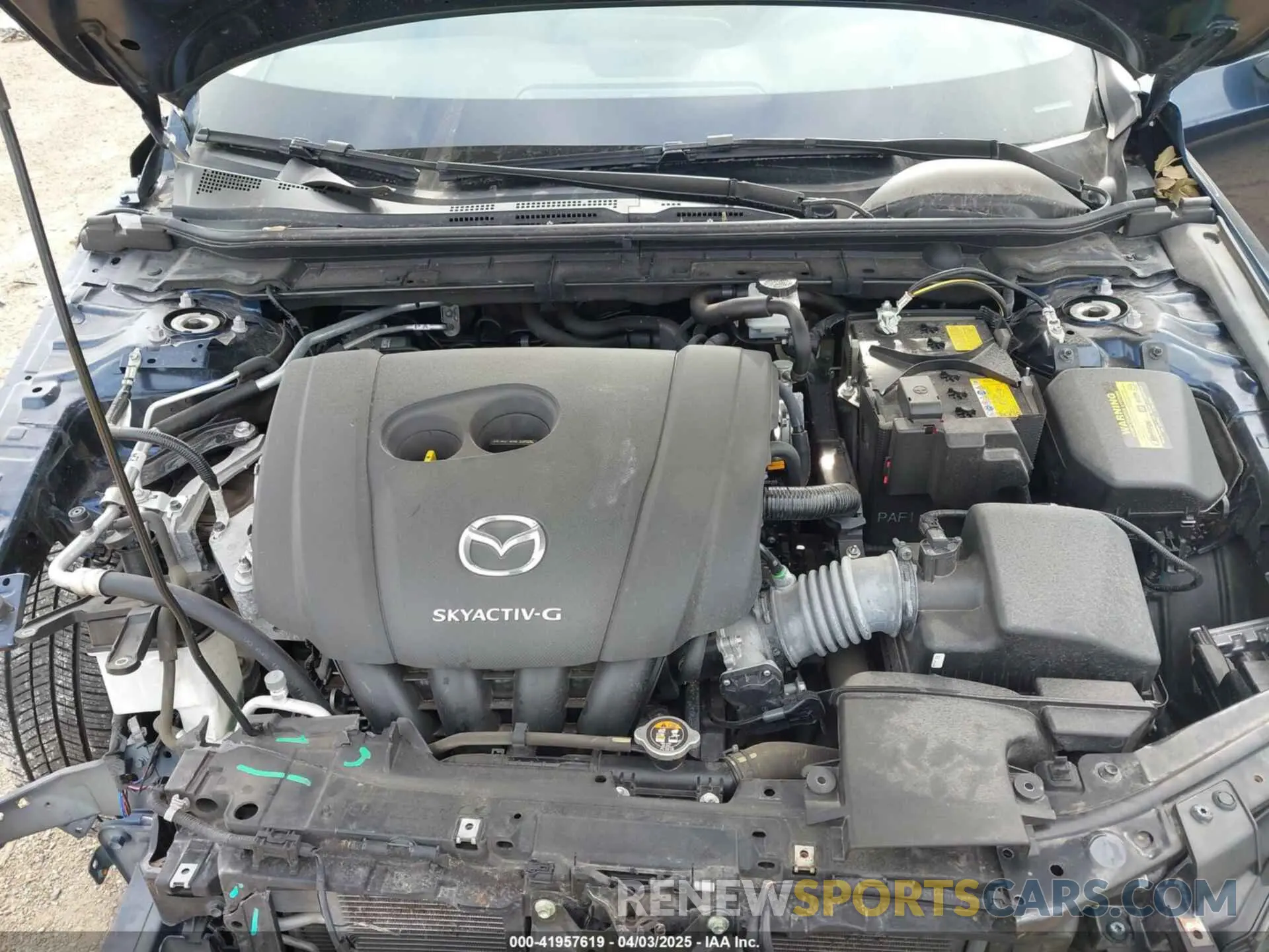 10 Photograph of a damaged car JM1BPAAL4M1314270 MAZDA MAZDA3 2021