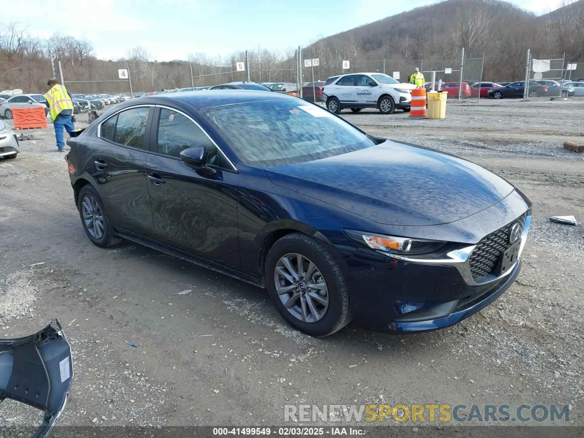 1 Photograph of a damaged car JM1BPAAL5M1344295 MAZDA MAZDA3 2021