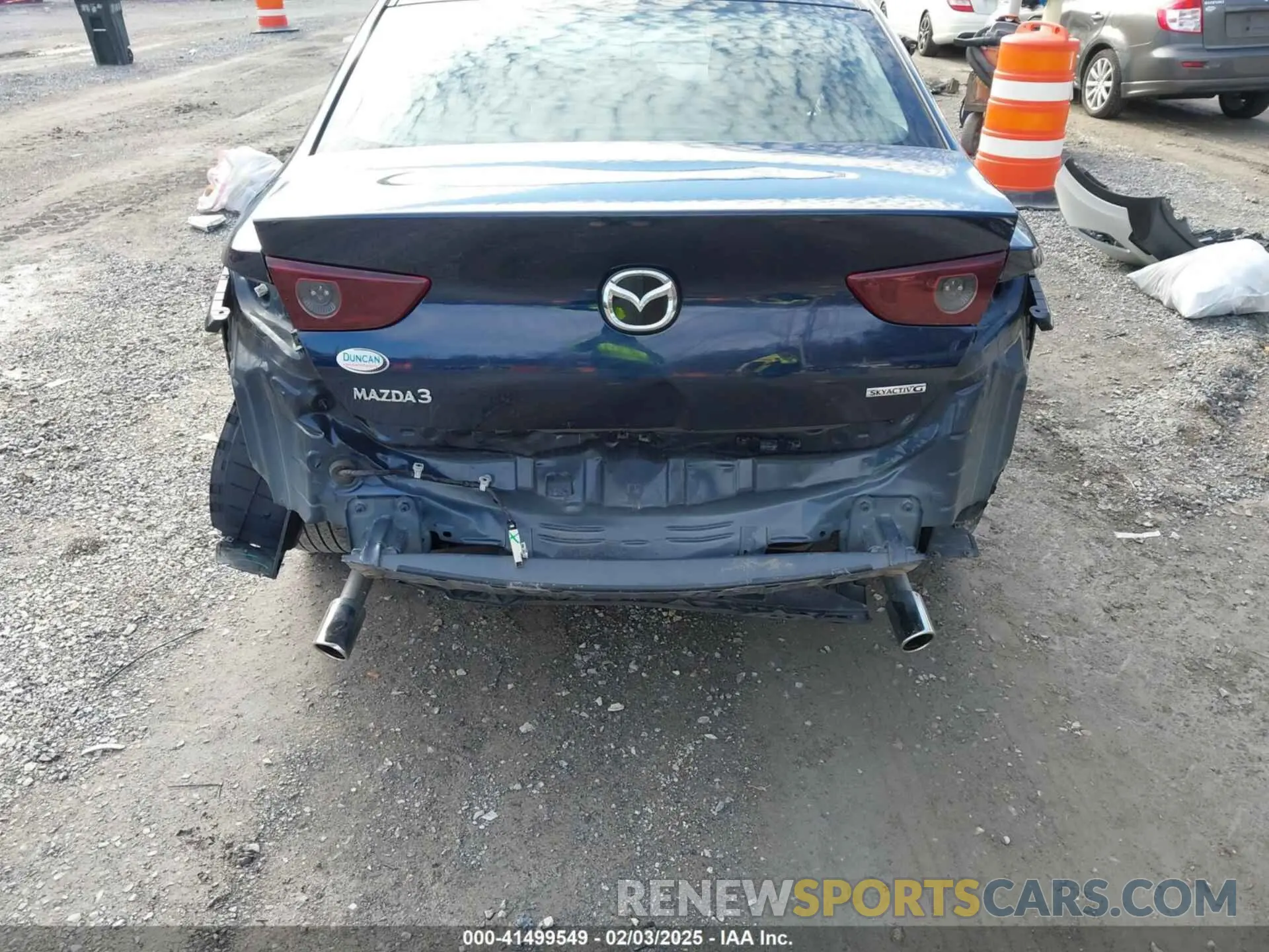 6 Photograph of a damaged car JM1BPAAL5M1344295 MAZDA MAZDA3 2021