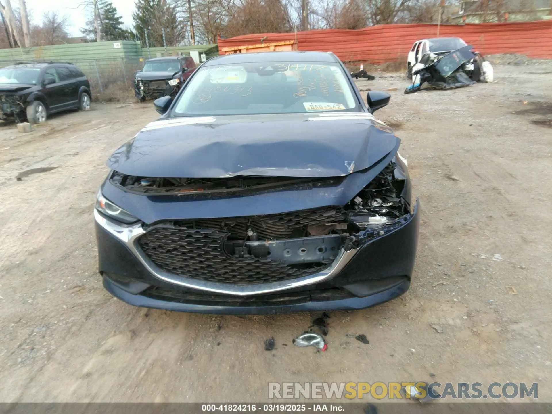 12 Photograph of a damaged car JM1BPAAL7M1314117 MAZDA MAZDA3 2021