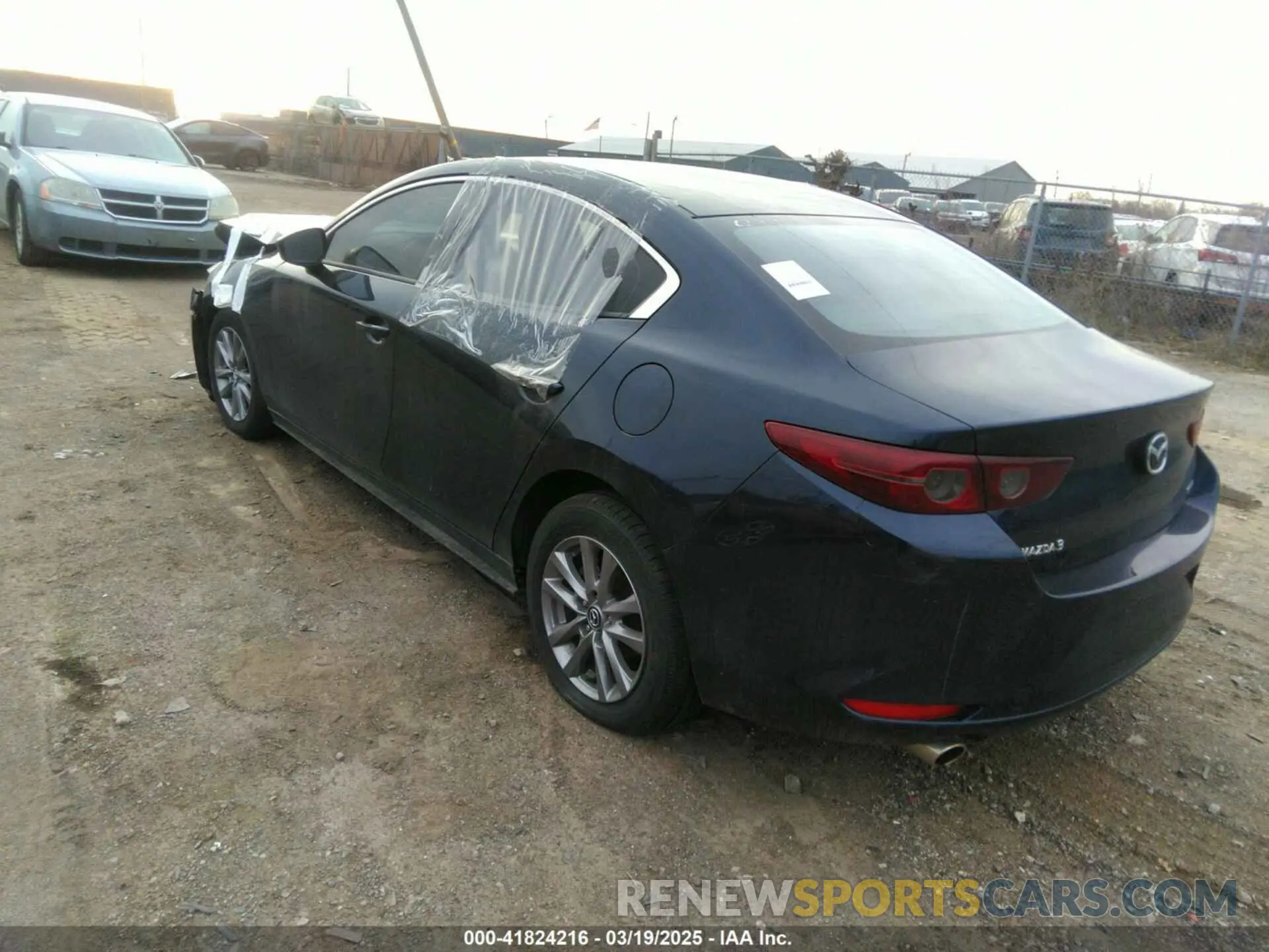 3 Photograph of a damaged car JM1BPAAL7M1314117 MAZDA MAZDA3 2021