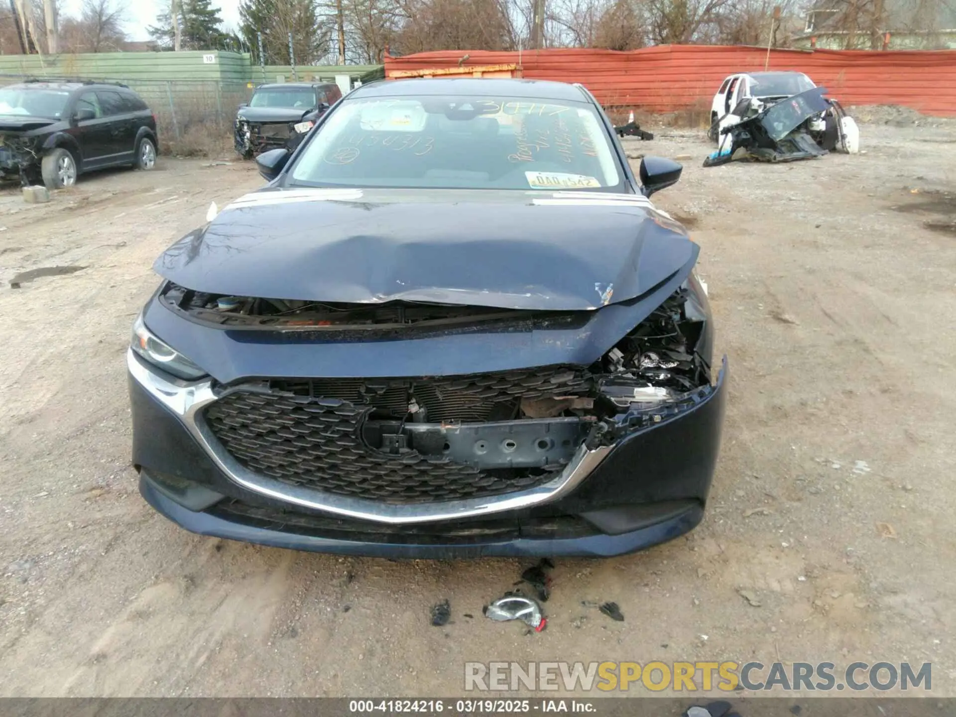 6 Photograph of a damaged car JM1BPAAL7M1314117 MAZDA MAZDA3 2021