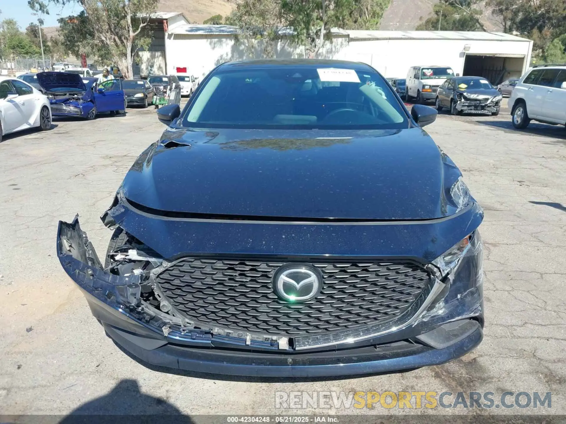 13 Photograph of a damaged car JM1BPAALXM1326956 MAZDA MAZDA3 2021