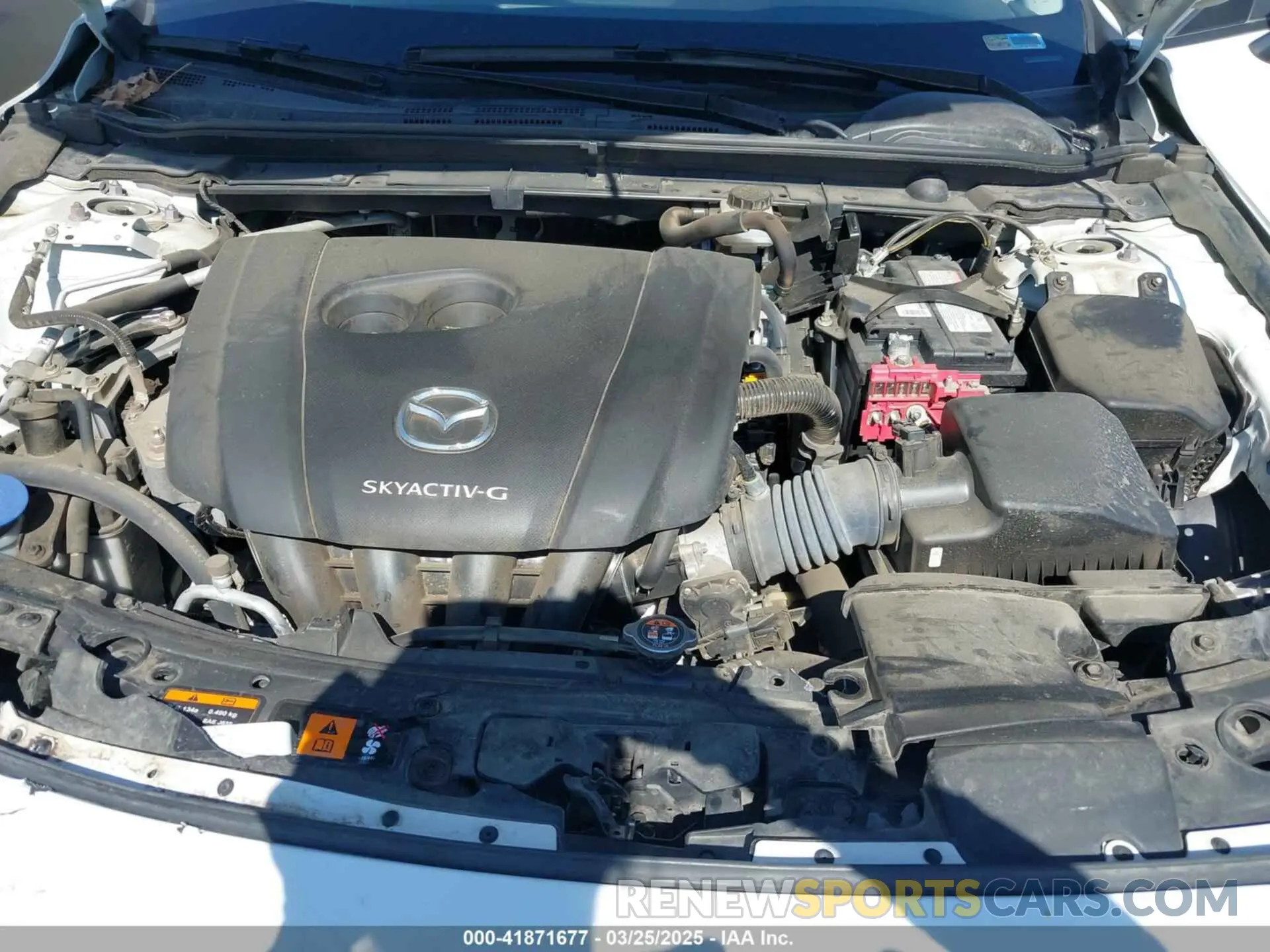 10 Photograph of a damaged car JM1BPABL7M1330705 MAZDA MAZDA3 2021