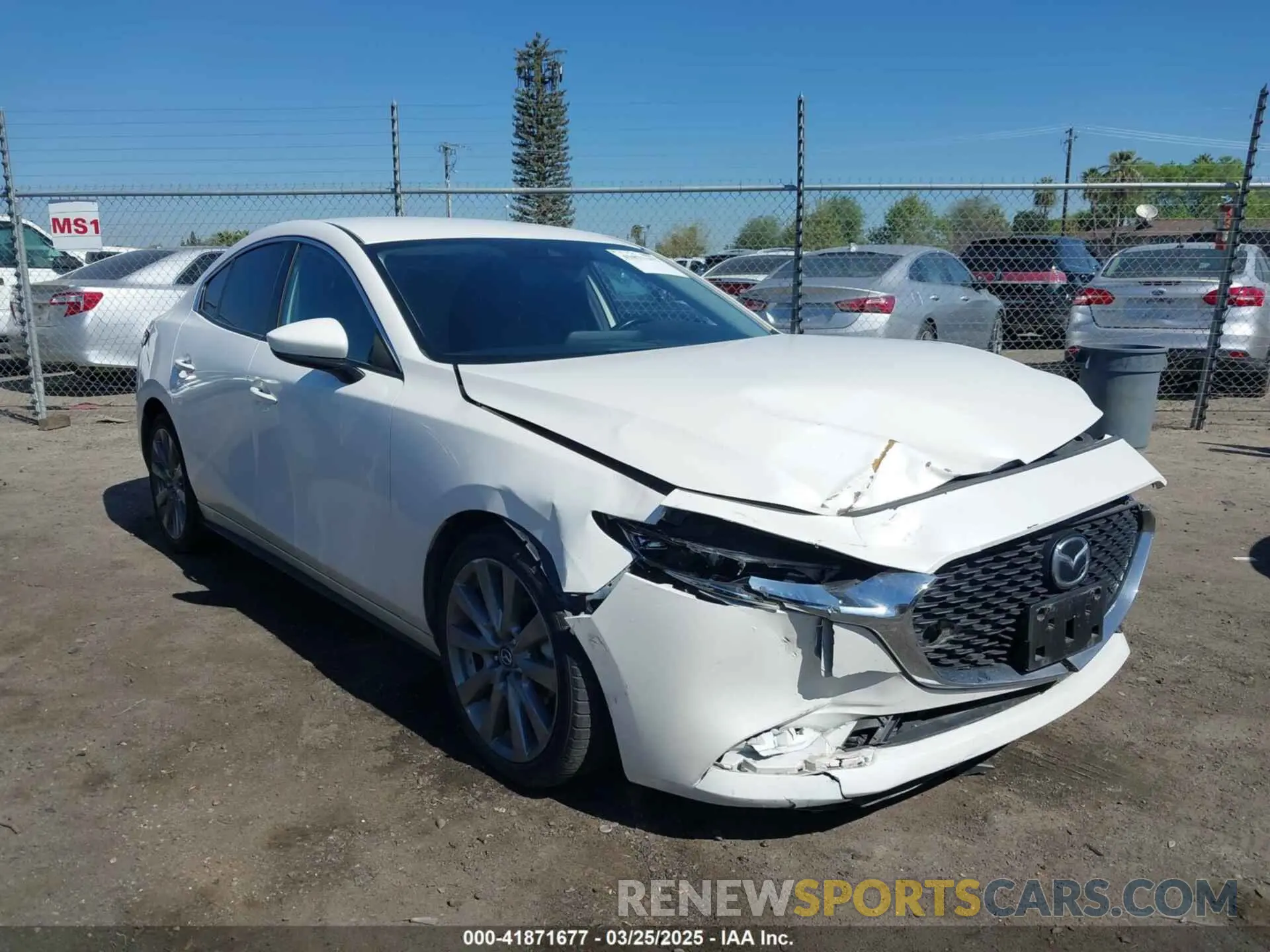 13 Photograph of a damaged car JM1BPABL7M1330705 MAZDA MAZDA3 2021