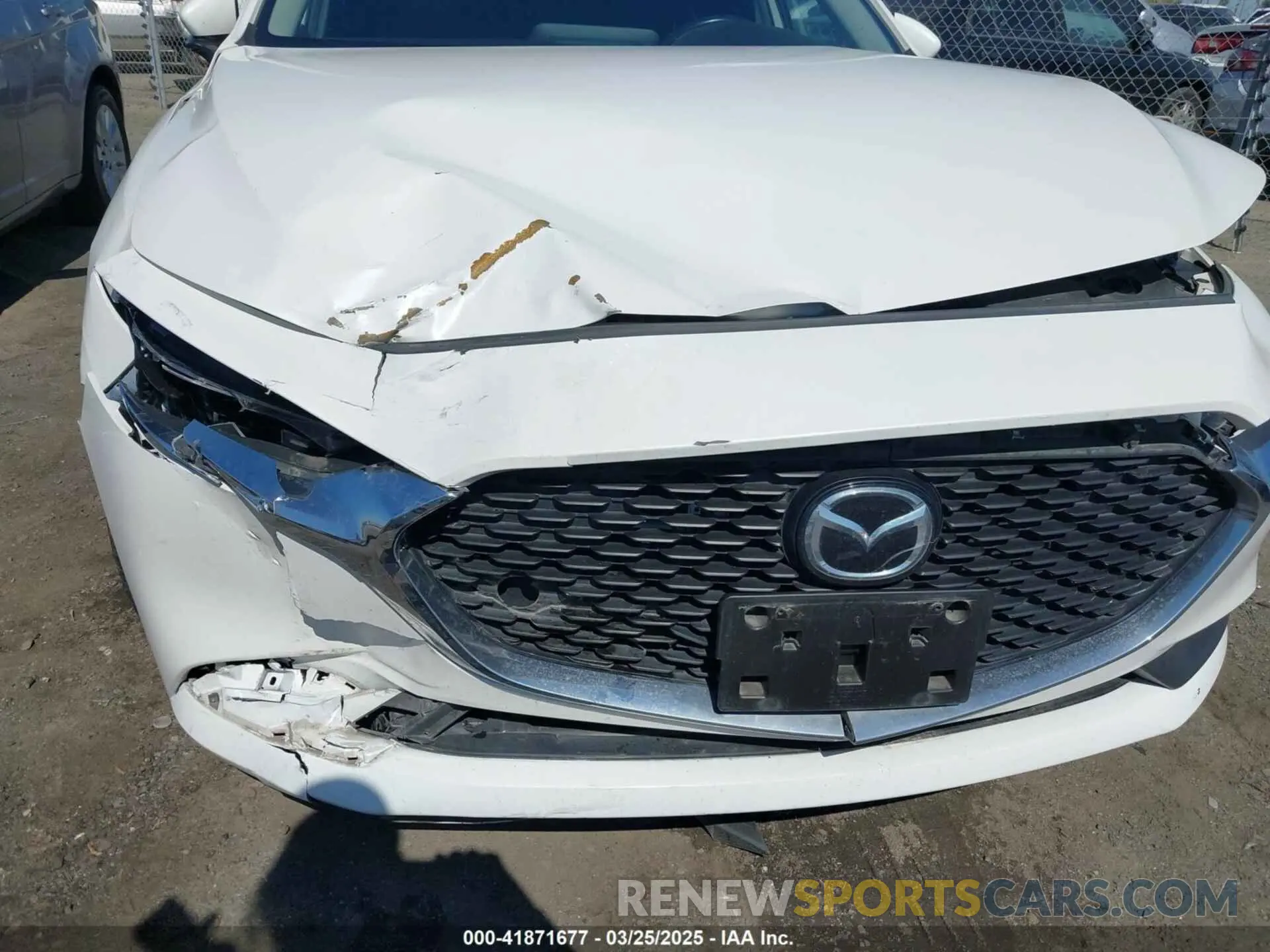 20 Photograph of a damaged car JM1BPABL7M1330705 MAZDA MAZDA3 2021