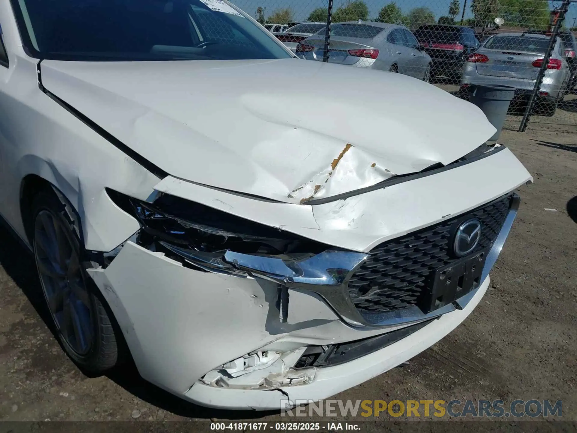 21 Photograph of a damaged car JM1BPABL7M1330705 MAZDA MAZDA3 2021