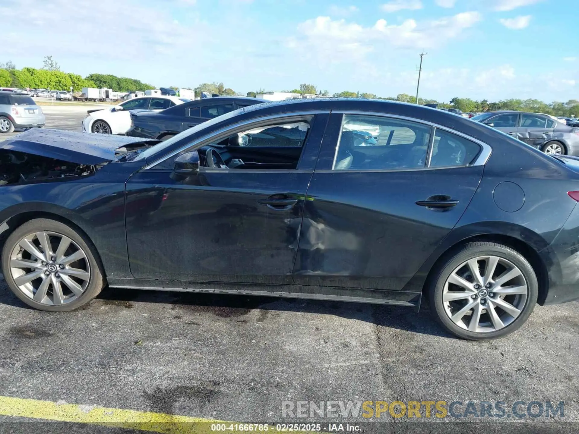 14 Photograph of a damaged car JM1BPADL7M1303484 MAZDA MAZDA3 2021