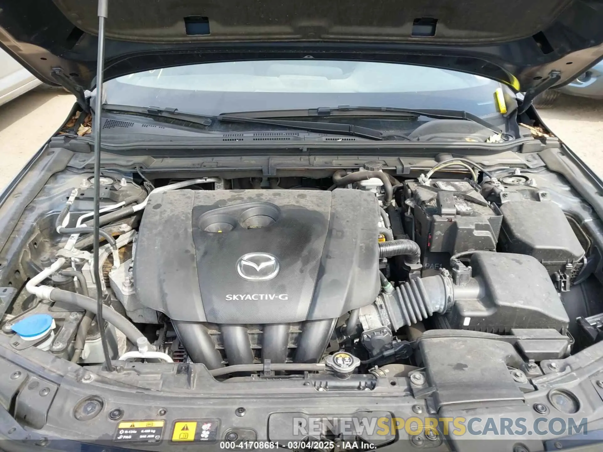 10 Photograph of a damaged car JM1BPAKL6M1336916 MAZDA MAZDA3 2021