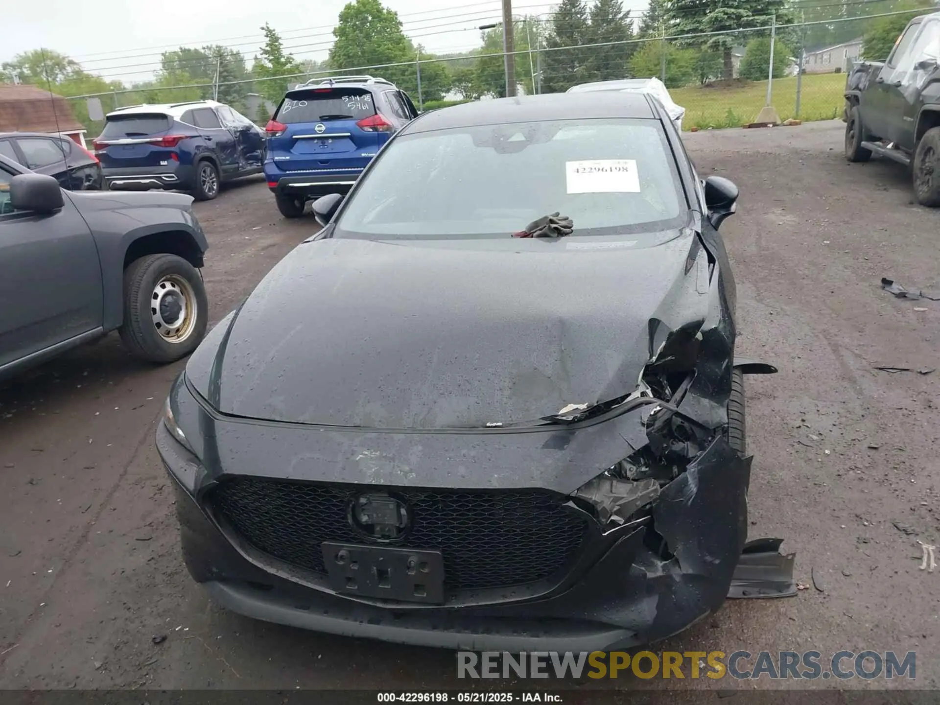 12 Photograph of a damaged car JM1BPAKLXM1336756 MAZDA MAZDA3 2021