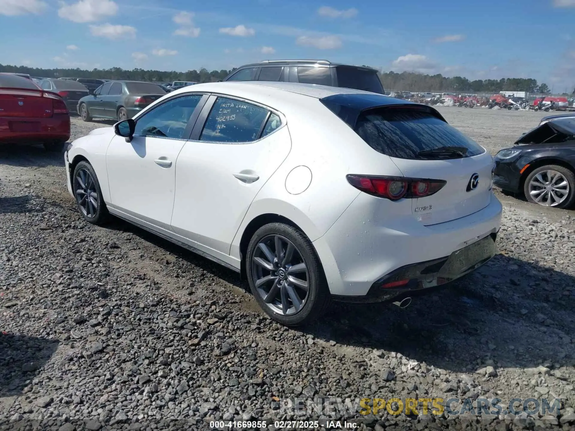 3 Photograph of a damaged car JM1BPALL9M1402955 MAZDA MAZDA3 2021