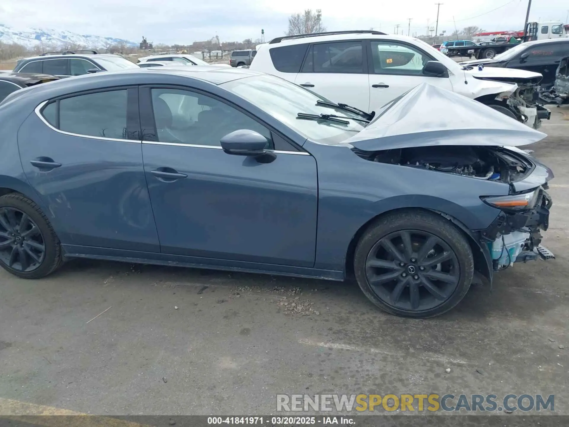 13 Photograph of a damaged car JM1BPAML1M1314092 MAZDA MAZDA3 2021