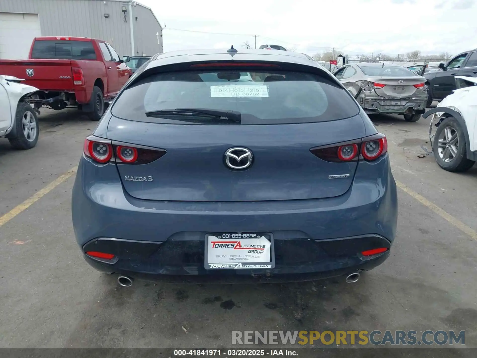 16 Photograph of a damaged car JM1BPAML1M1314092 MAZDA MAZDA3 2021